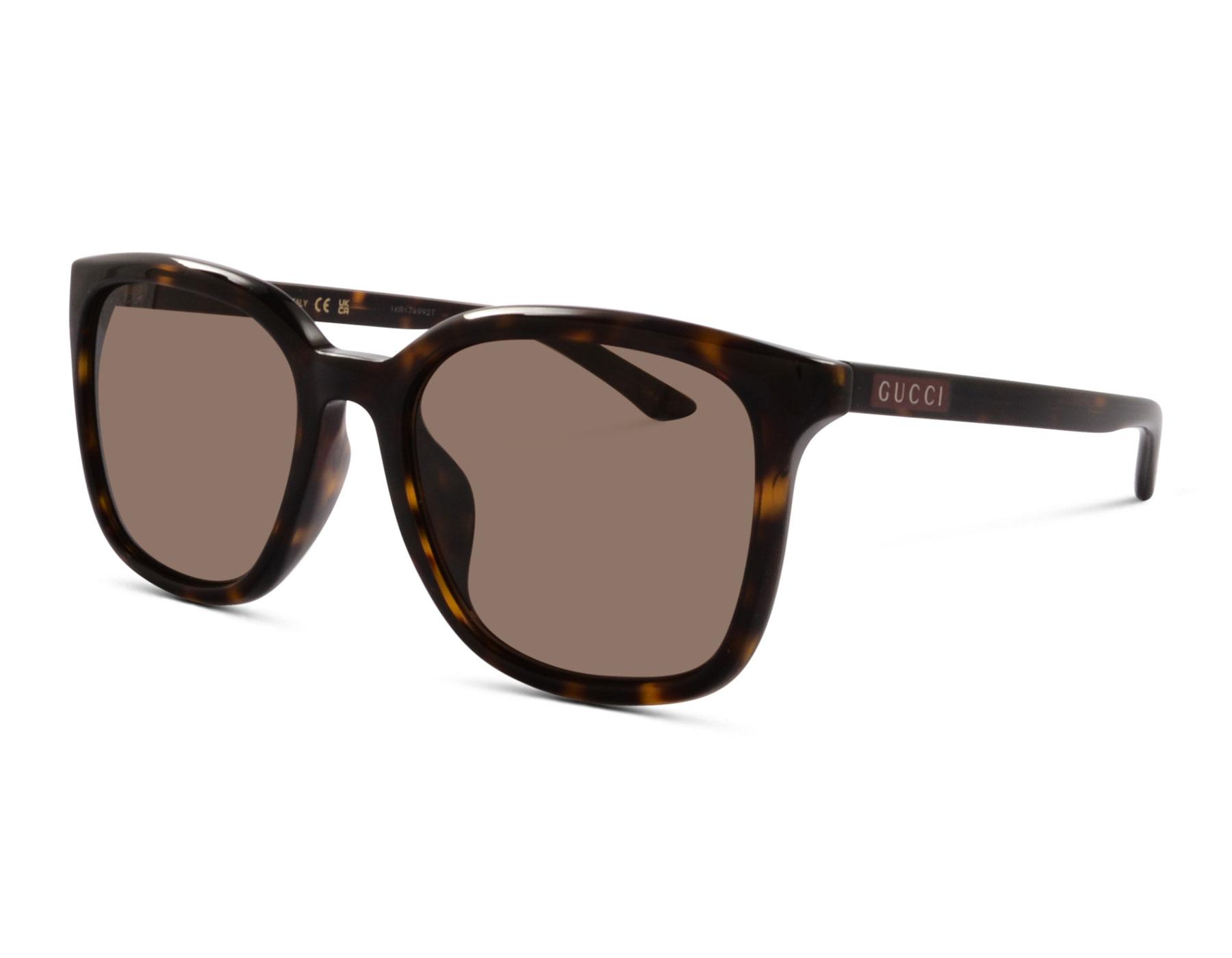 Gucci GG2080SK 002 55 Dunkelbraun Havanna