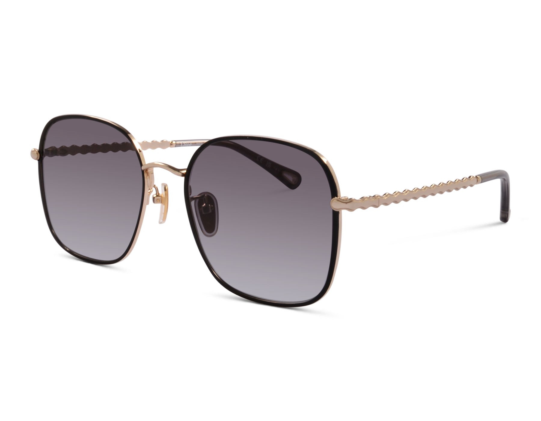 Chloé CH0255SK 001 57 Schwarz/Gold