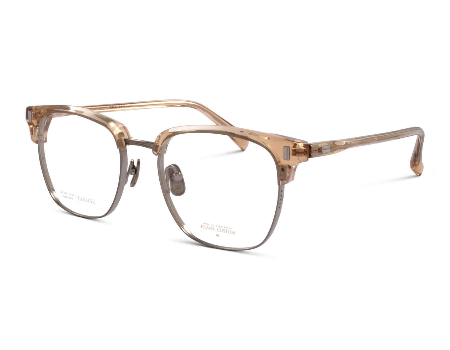 Frank Custom FA6214L 3 52 Silber/Hellbraun transparent