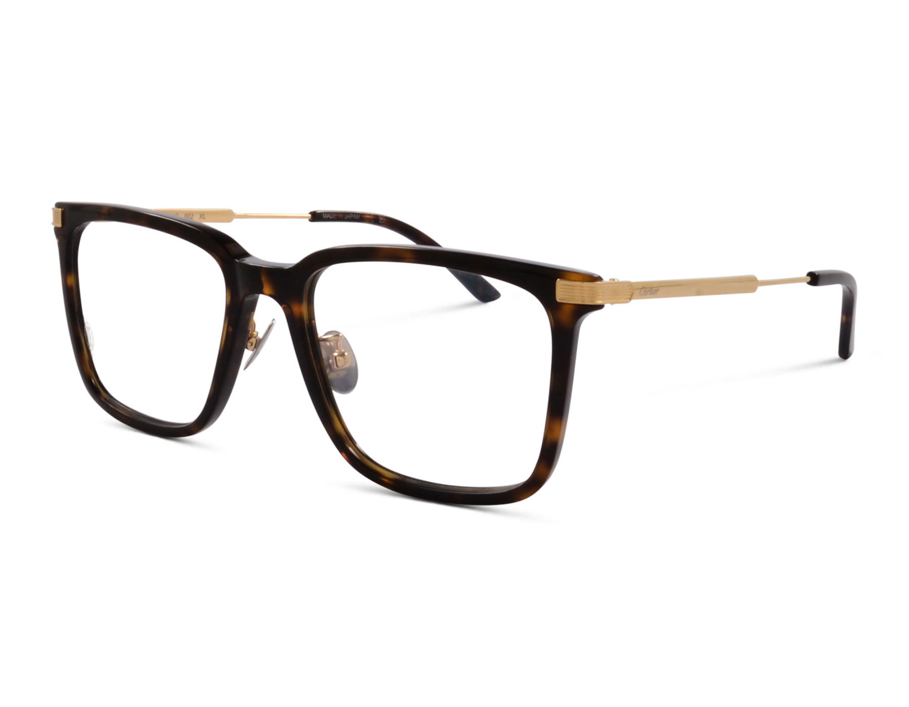 Cartier CT03840 2 54 Havanna Braun / Gold