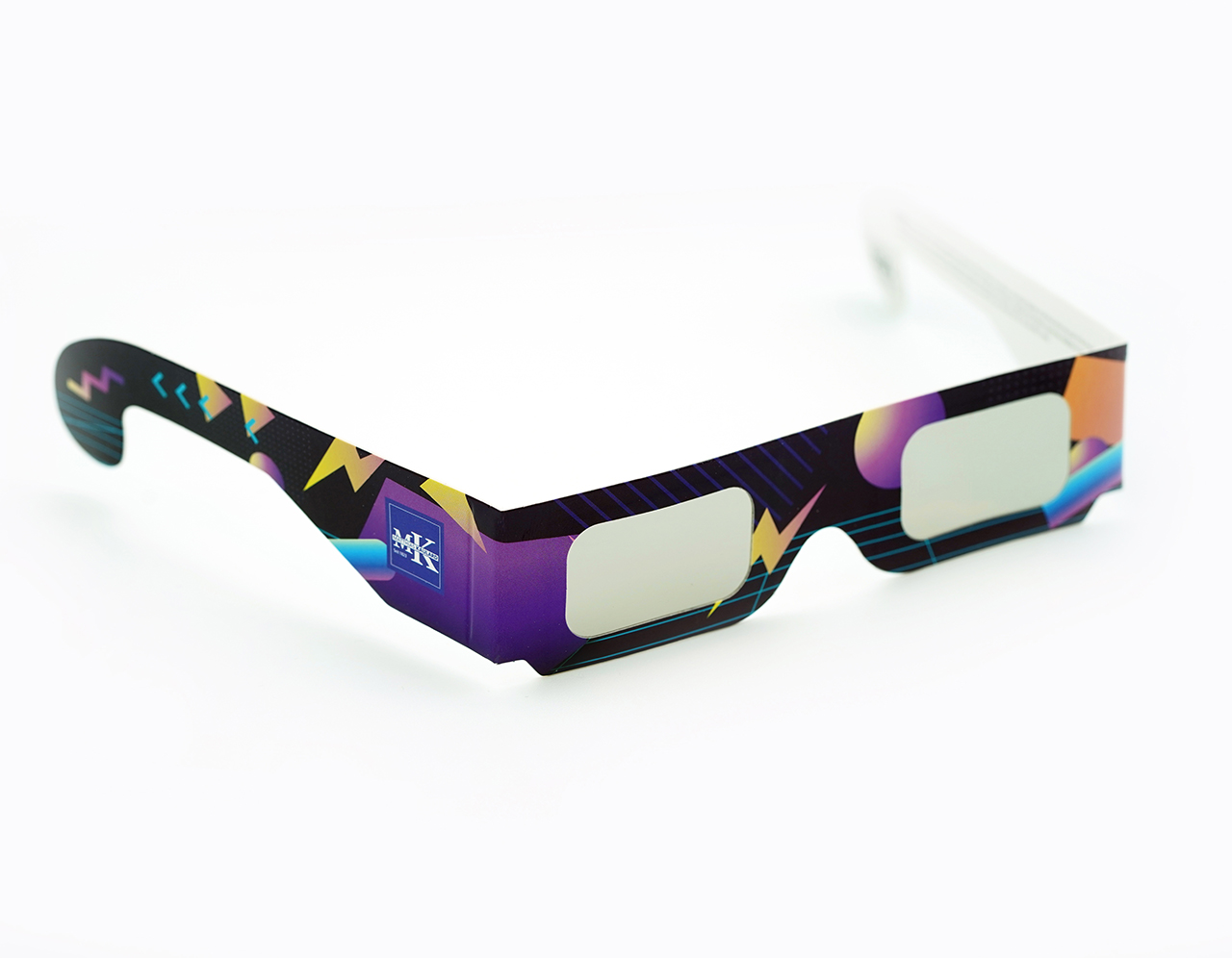 Sonnenfinsternisbrille Retro Space