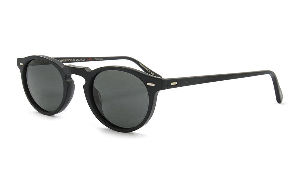 Oliver Peoples Gregory Peck Sun OV5217S 1031P2 47 Schwarz Matt