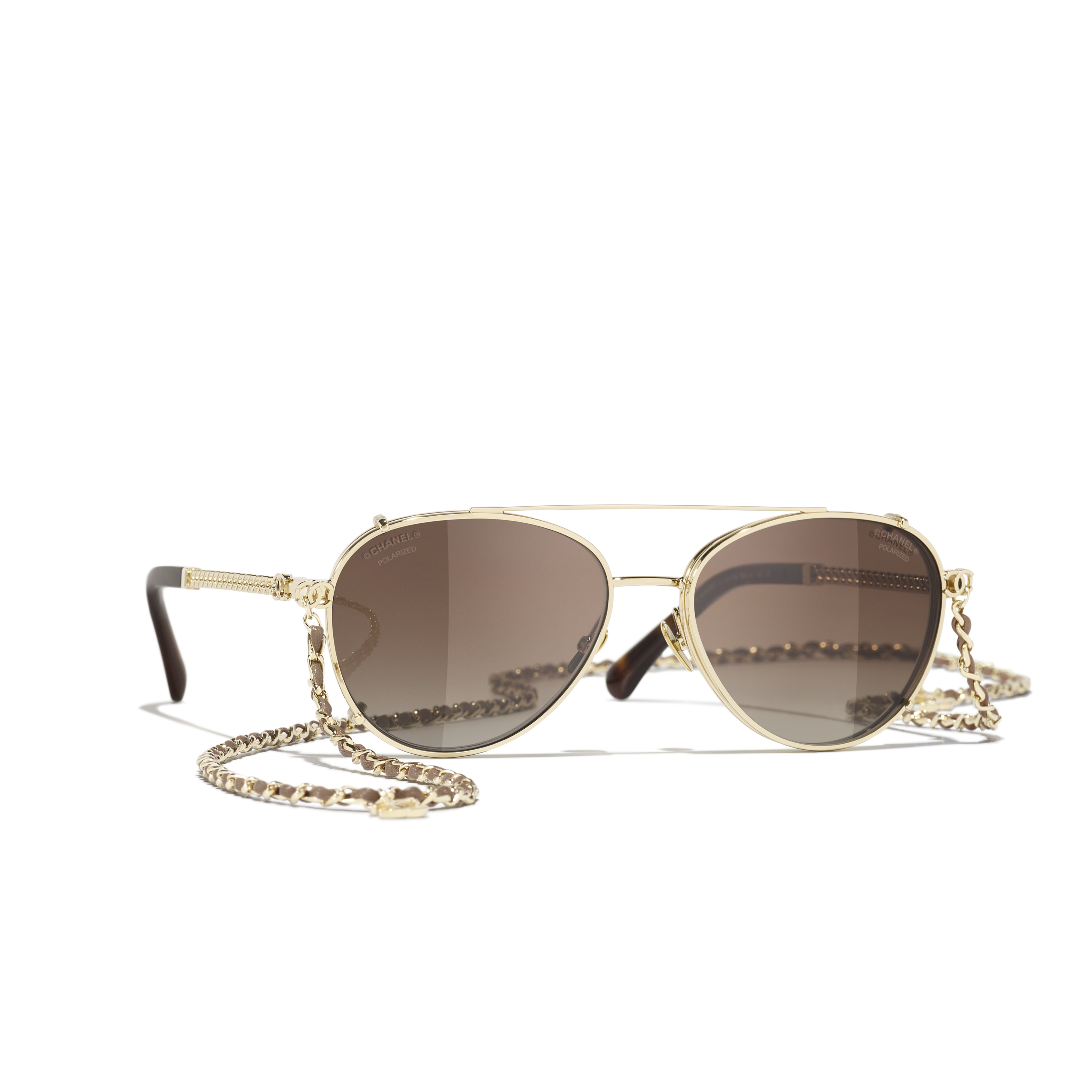 CHANEL Pilotensonnenbrille