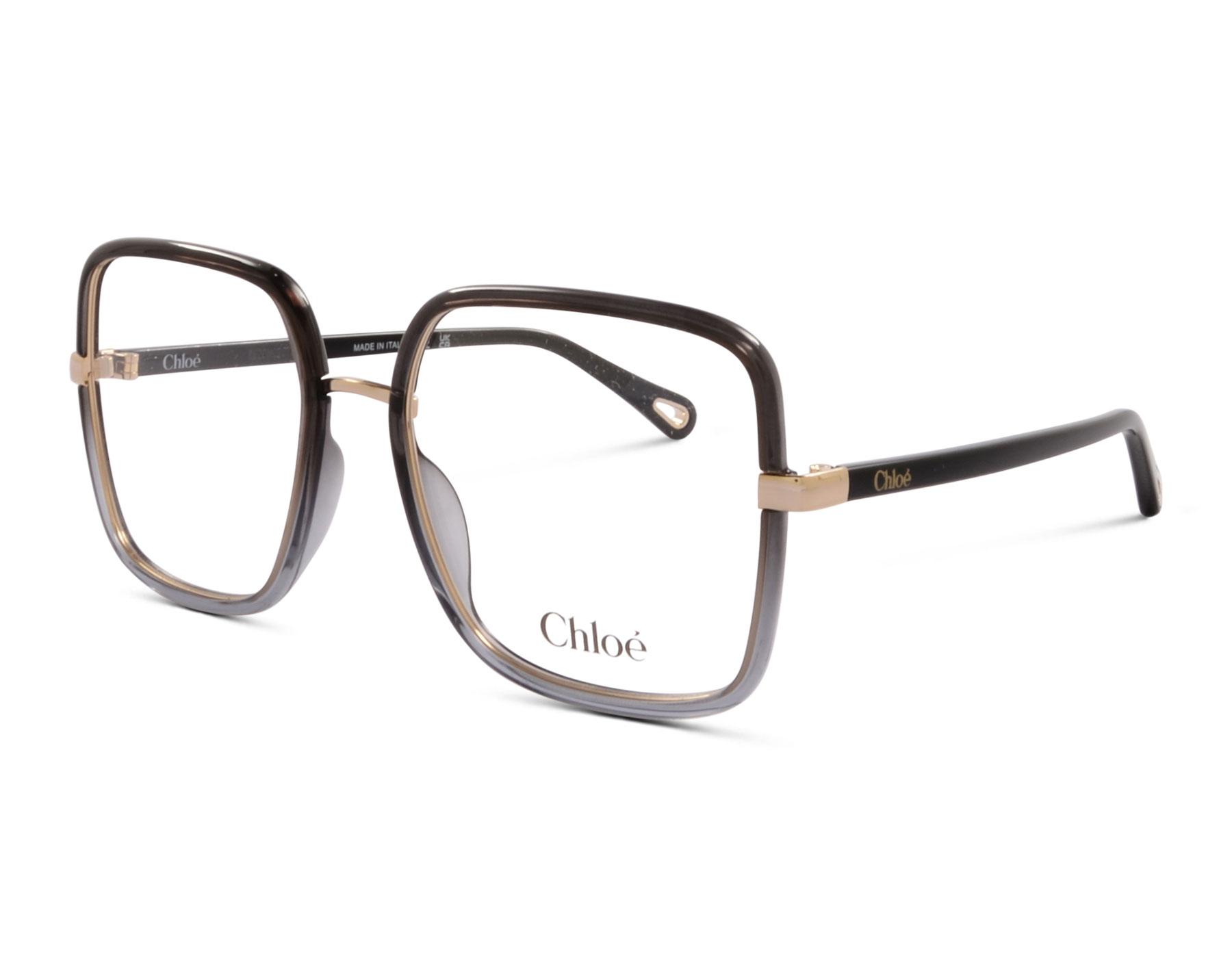 Chloé CH0338O 001 55 Schwarz/Grau transparent Verlauf
