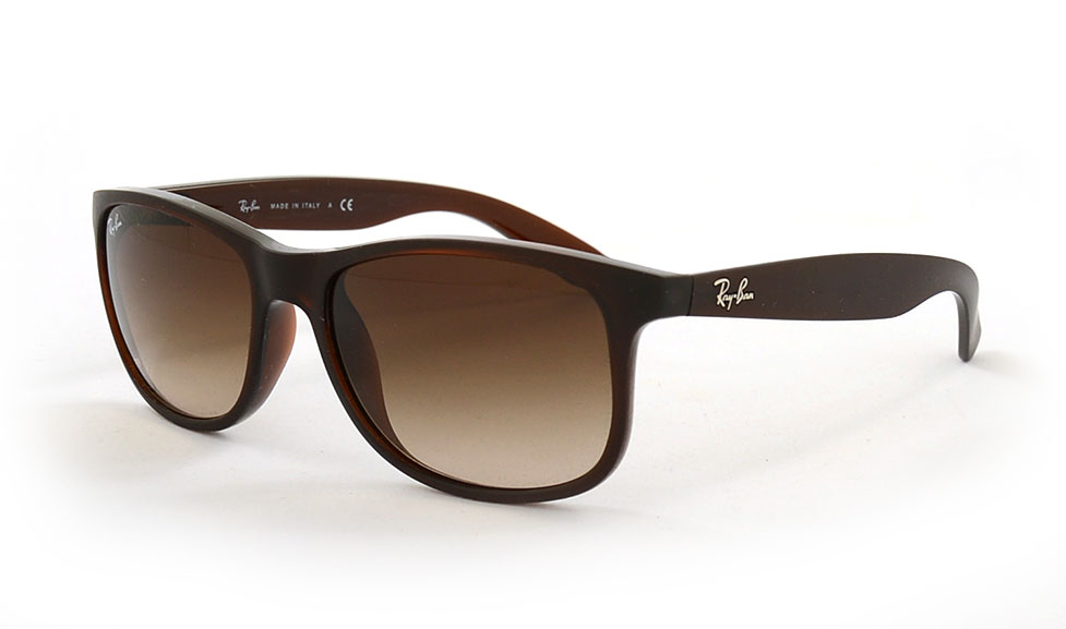 Ray Ban Andy RB 4202 6073-13 55 Matte Brown Brown Gradient