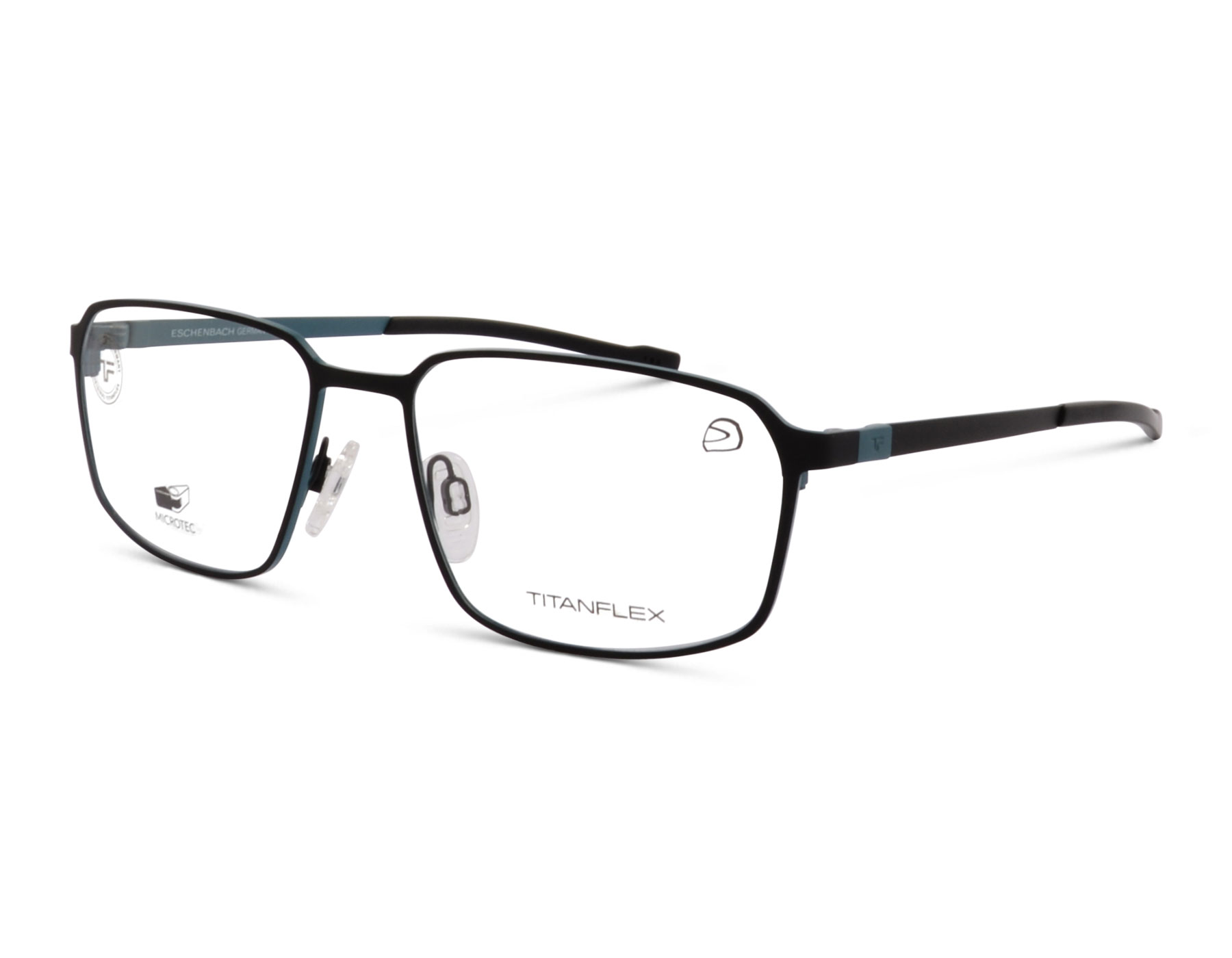 TITANFLEX 820978 10 55 Schwarz/Petrol matt