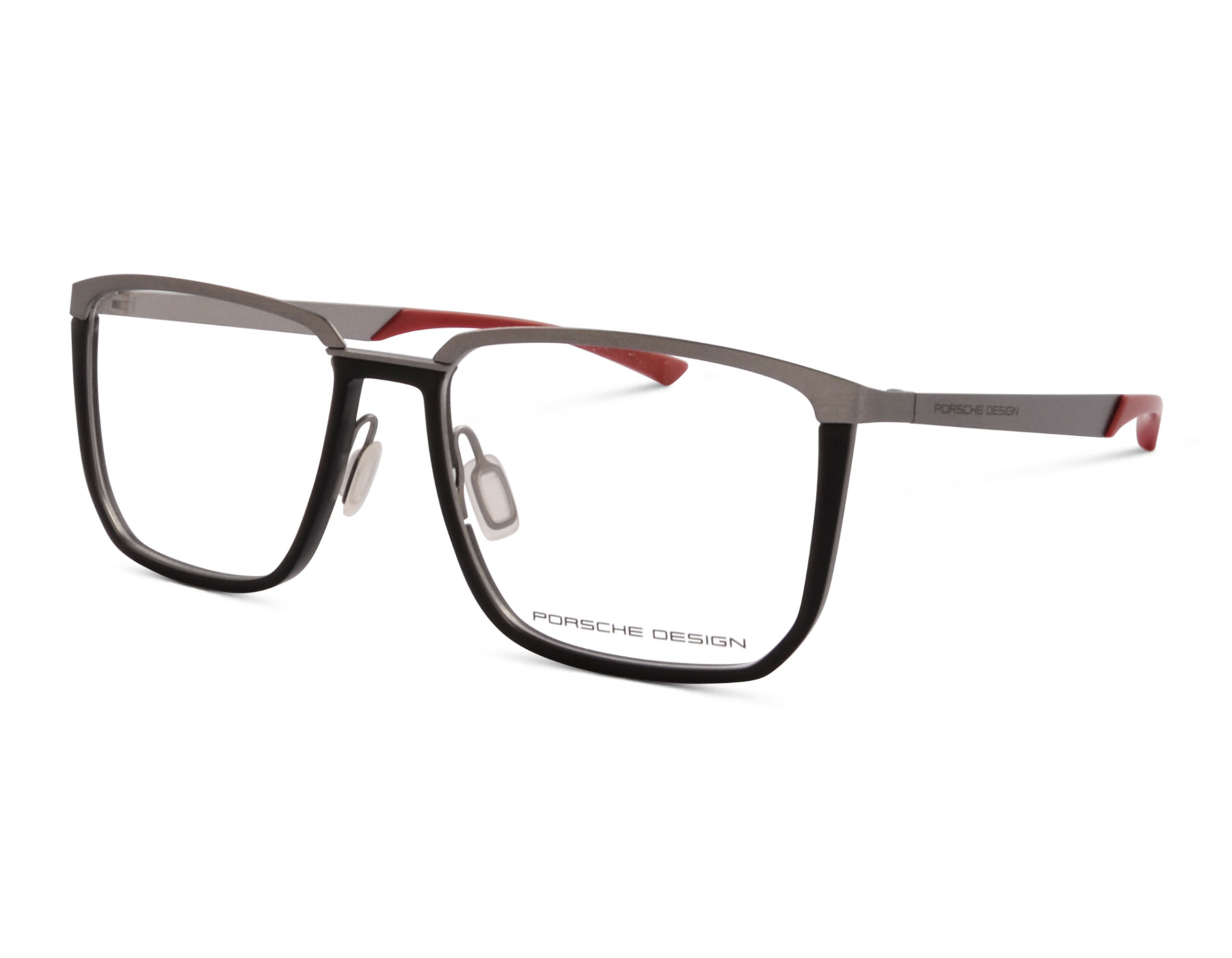Porsche Design P8790 D 55 Light Grey, Grey, Red