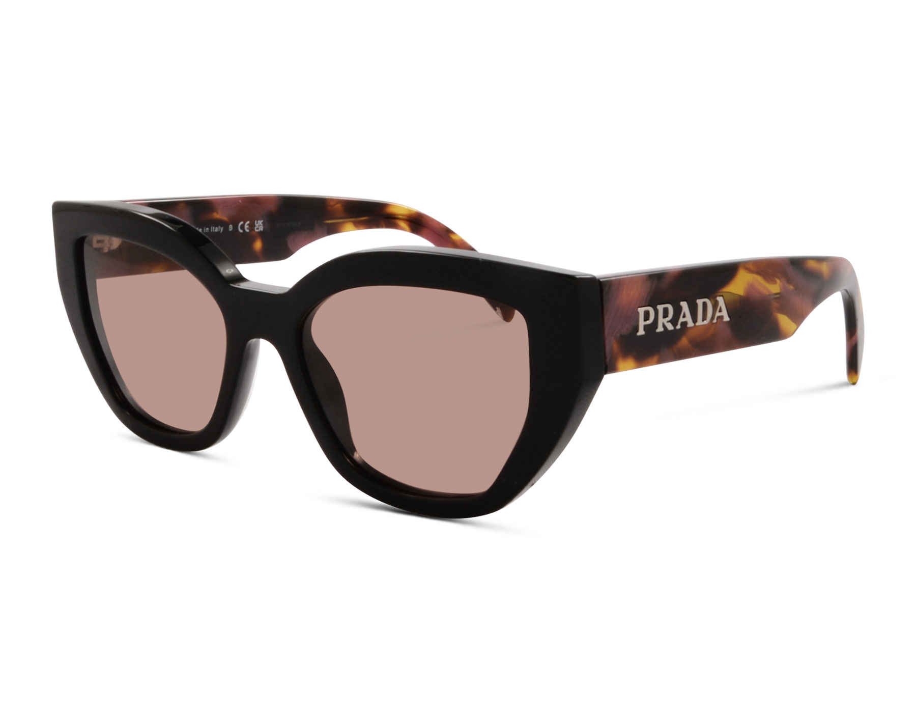 Prada PR A09S 12O-10D 53 Schwarz