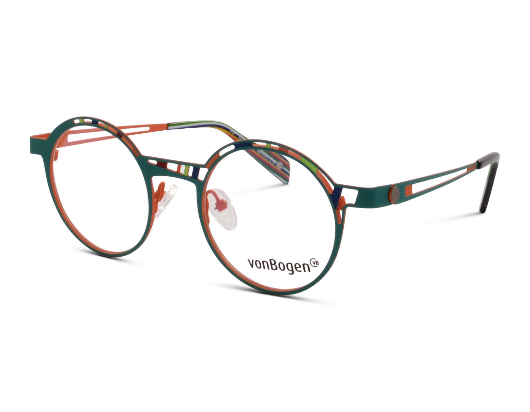 vonBogen 1571 C01 48 Türkis/Orange