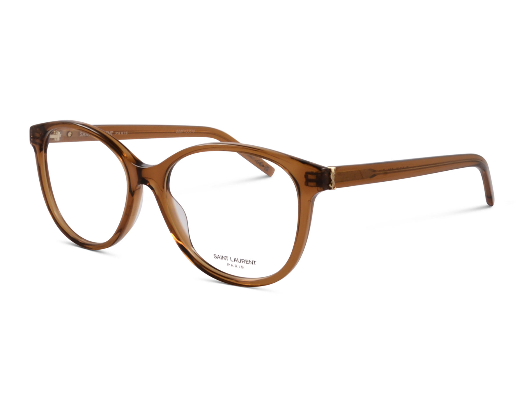 Saint Laurent SL M112 006 54 Hellbraun Transparent