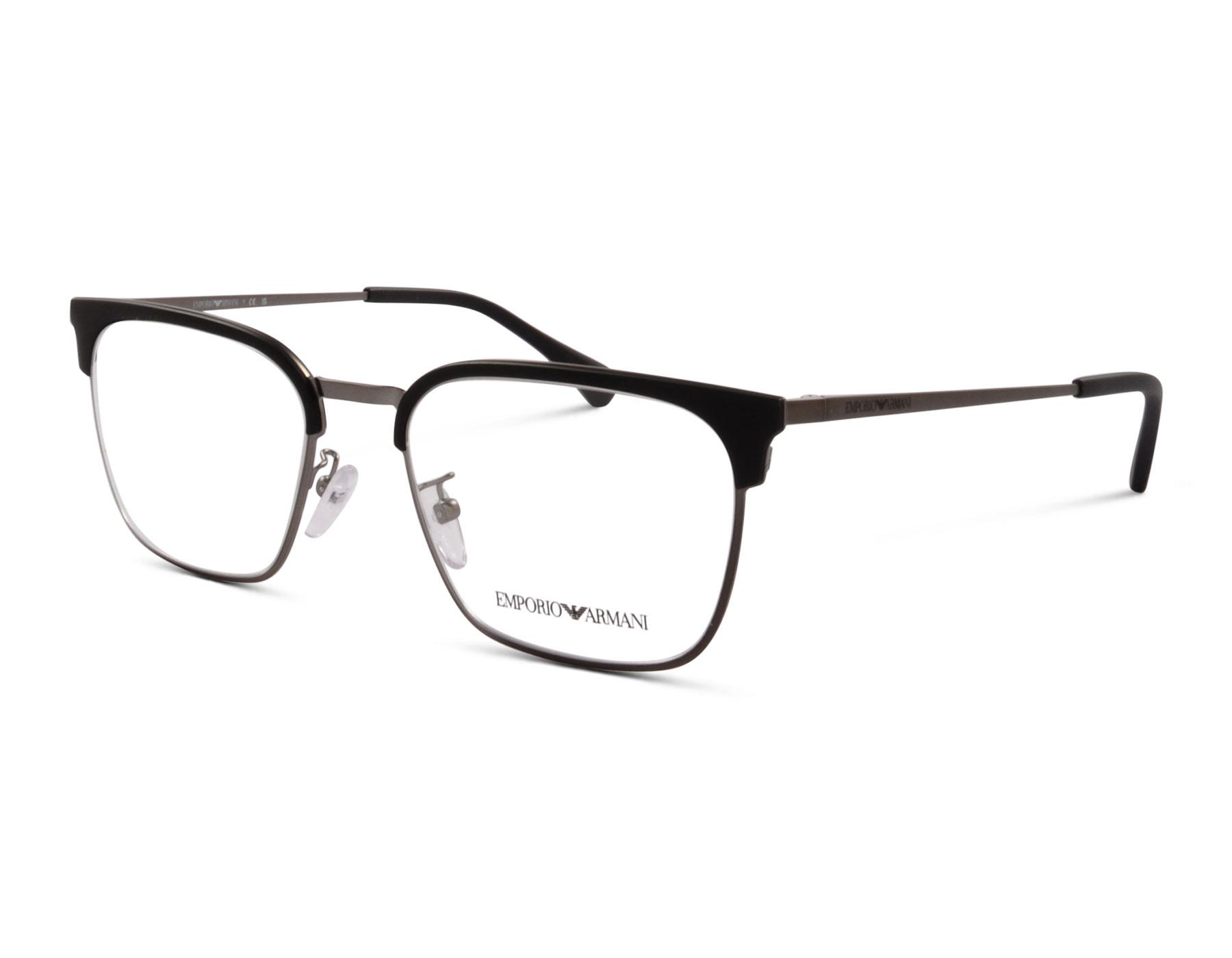 Emporio Armani EA 1186D 3003 55 Schwarz matt/Silber