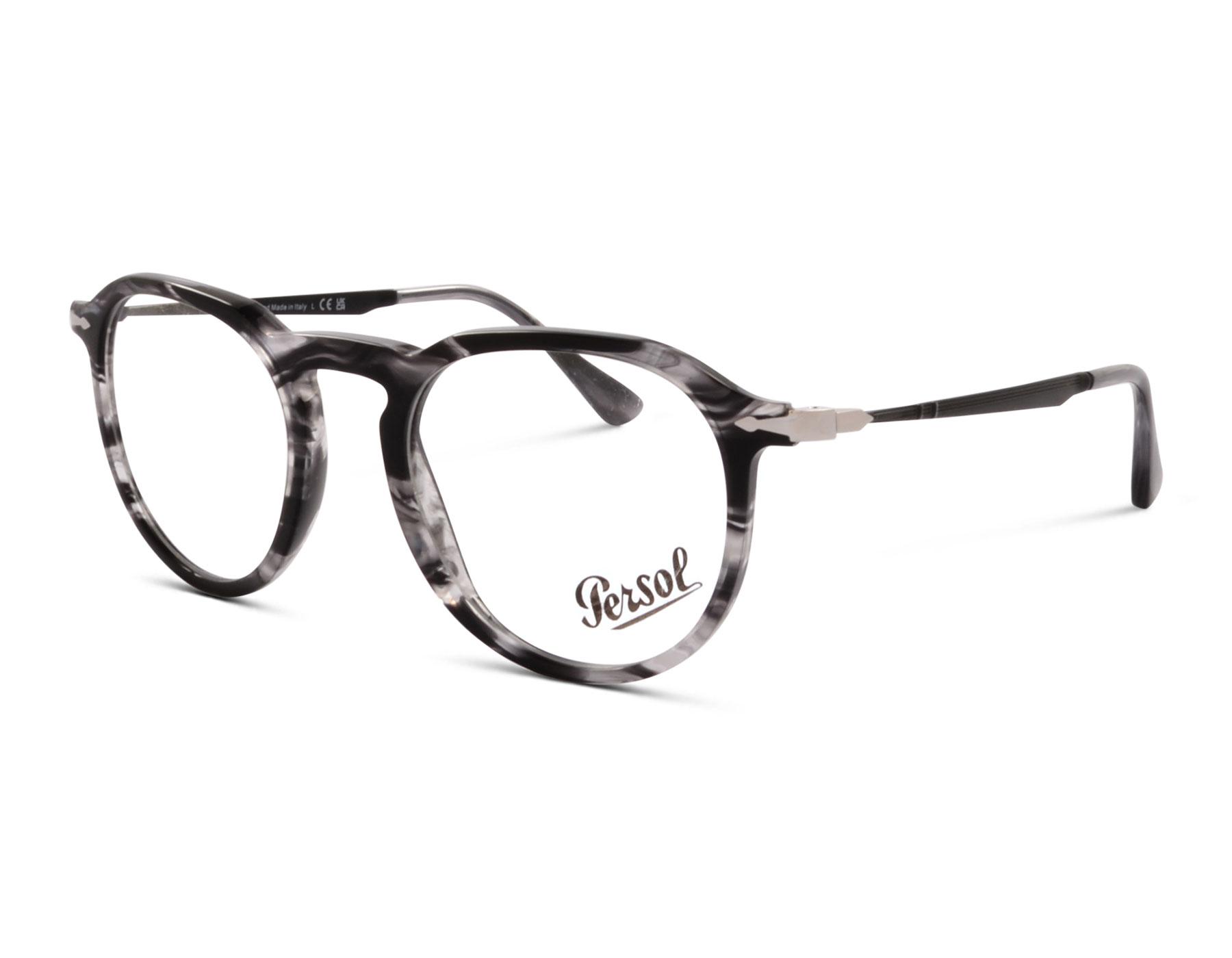 Persol PIER P3387-V 1238 51 Schwarz/Grau