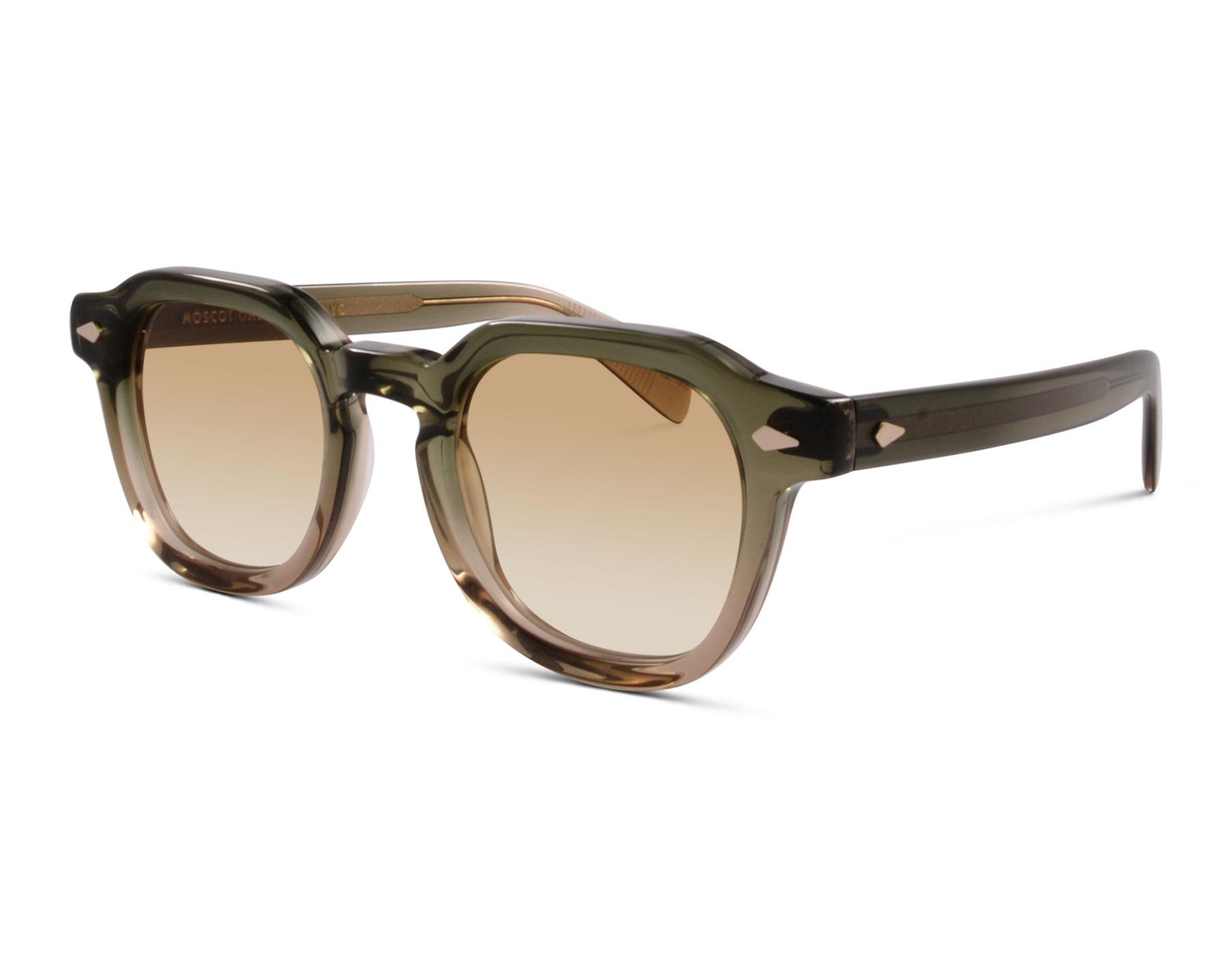 Moscot DOLT KHAKI 49 Grün/Transparent Verlauf