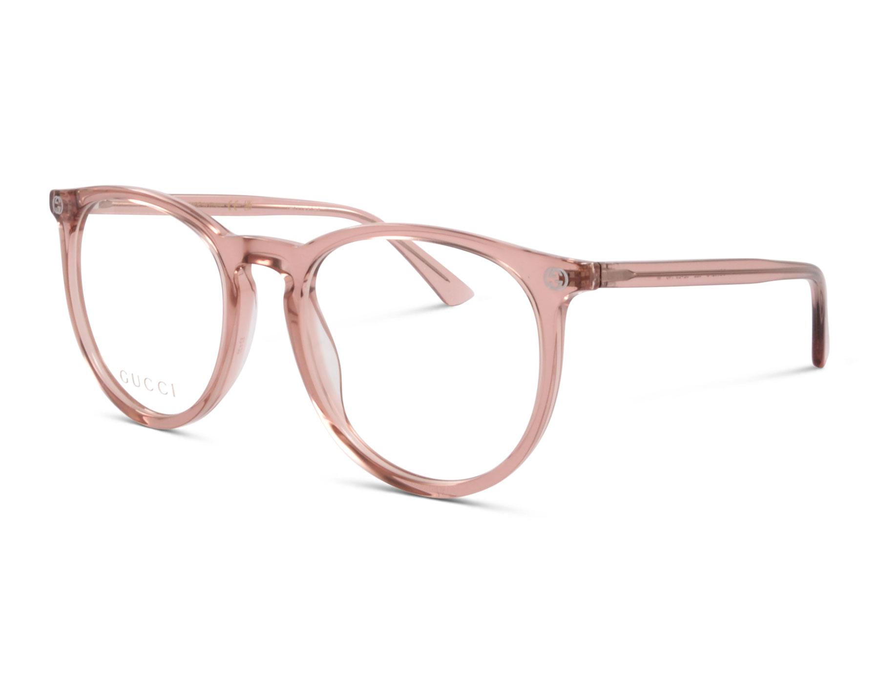 Gucci GG0027O 022 52 Rosa transparent