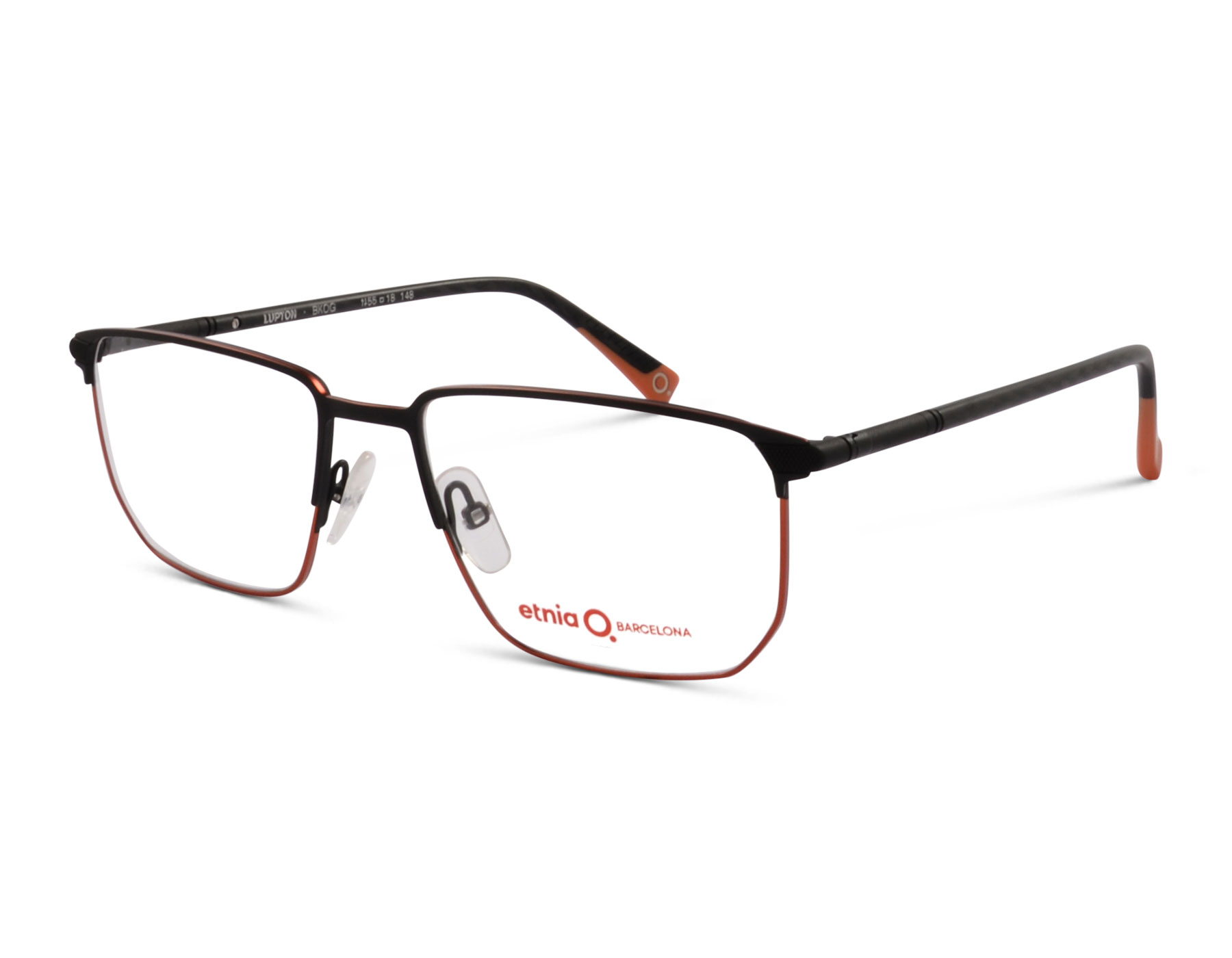 Etnia Barcelona LUPTON BKOG 55 Schwarz/Orange