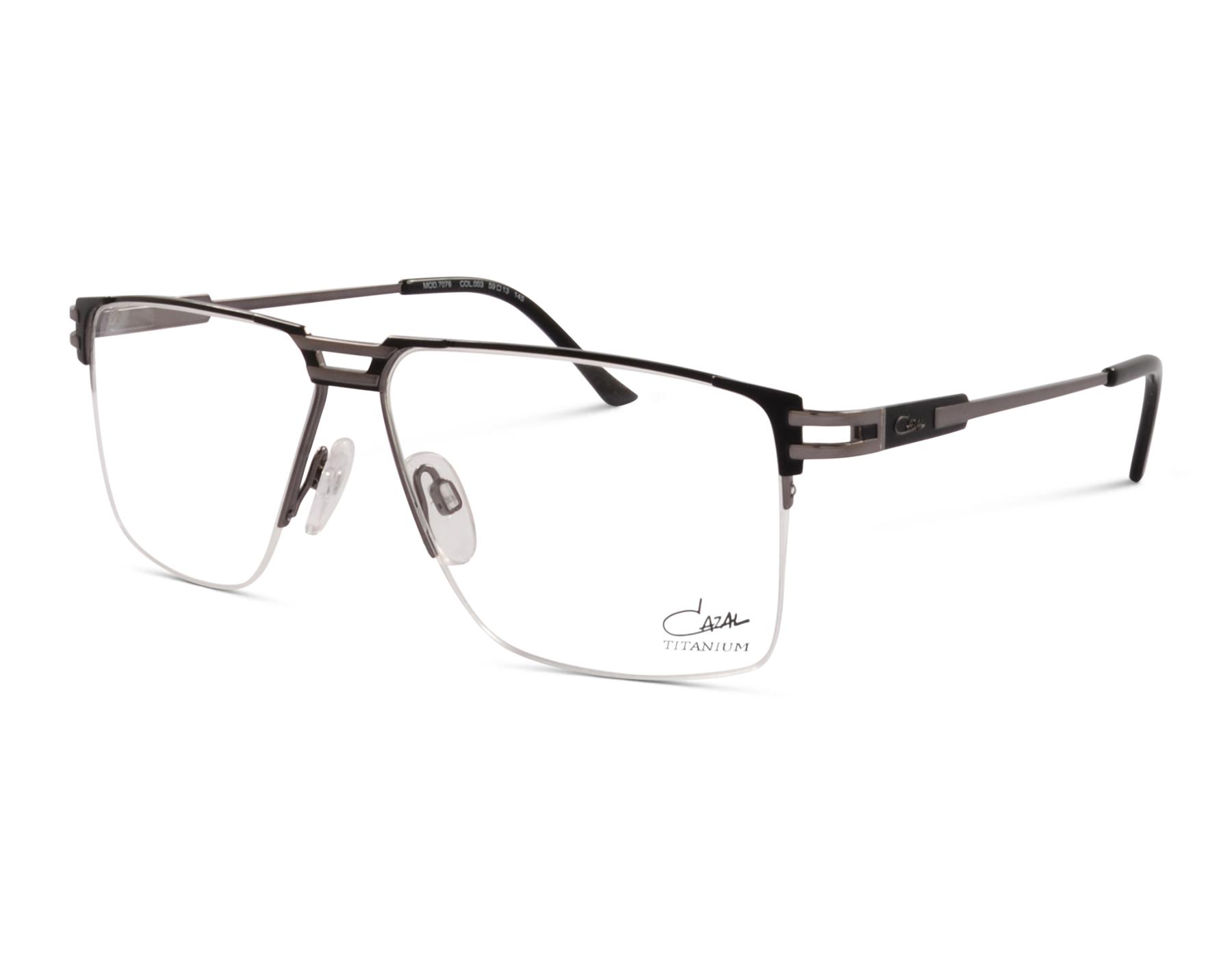 Cazal 7076 003 59 Schwarz/Silber