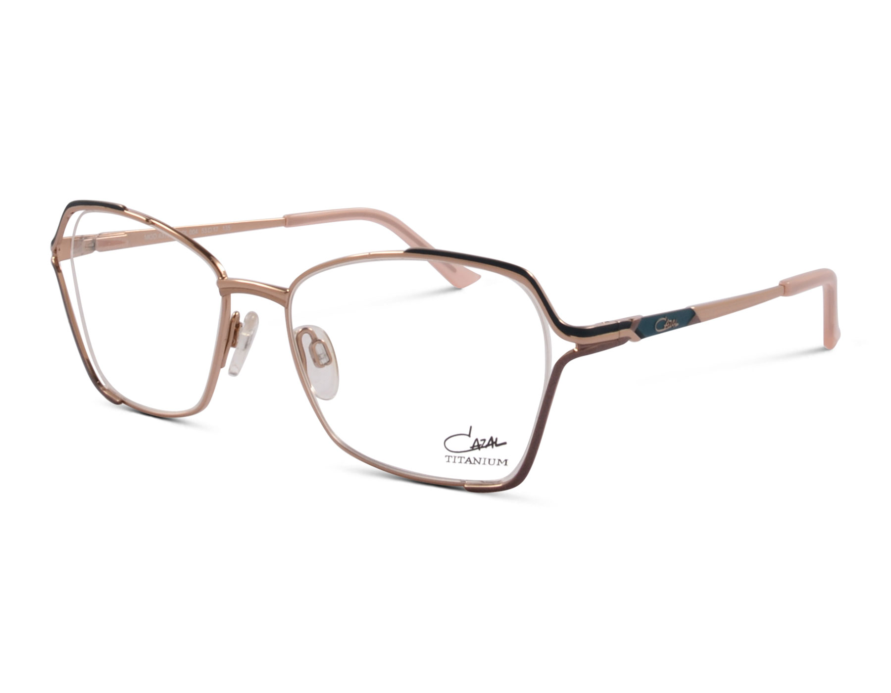 Cazal 4313 004 53 Gold/Rosé/Türkis