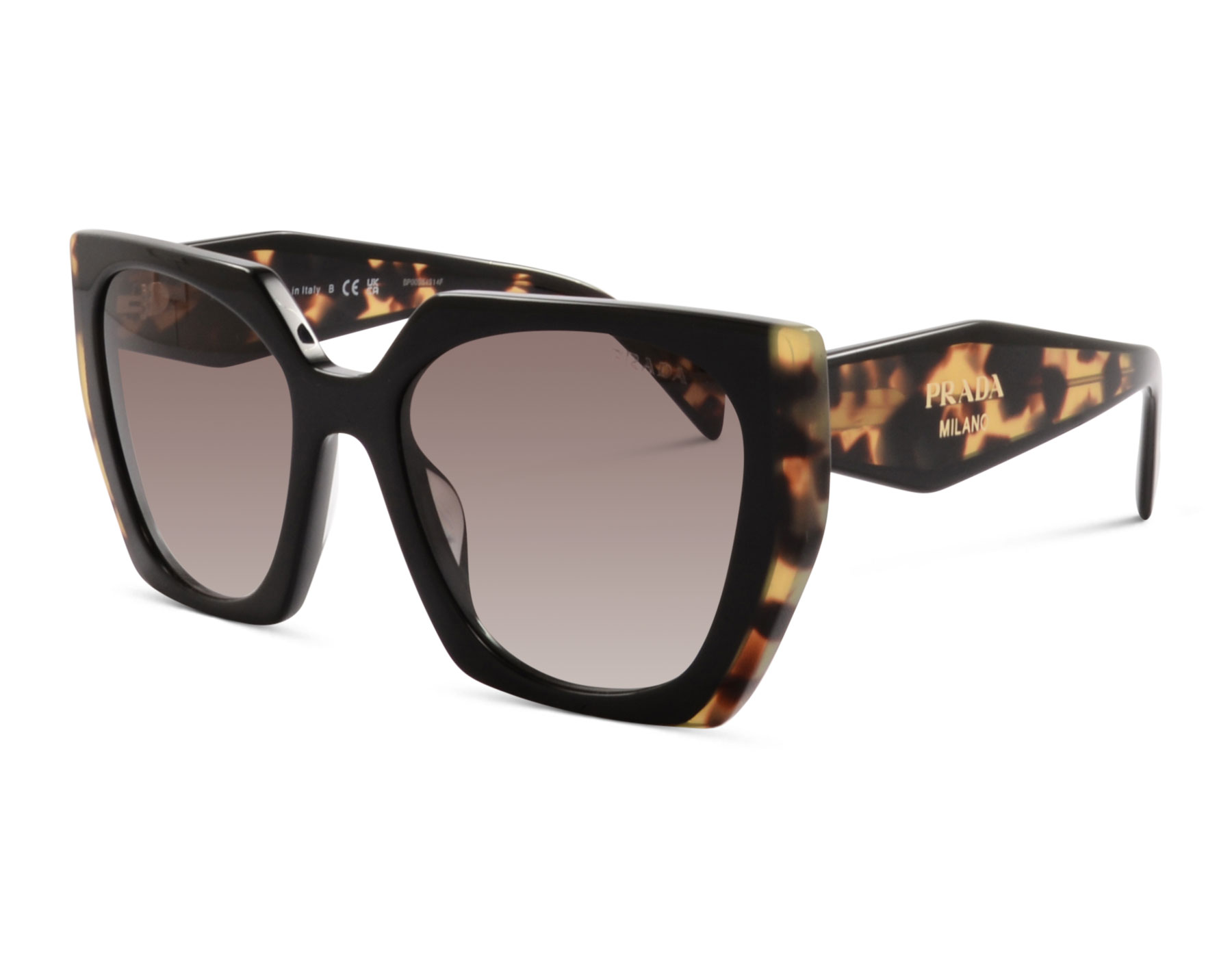 Prada SPR15W 389-0A7 54 Schwarz/Tortoise