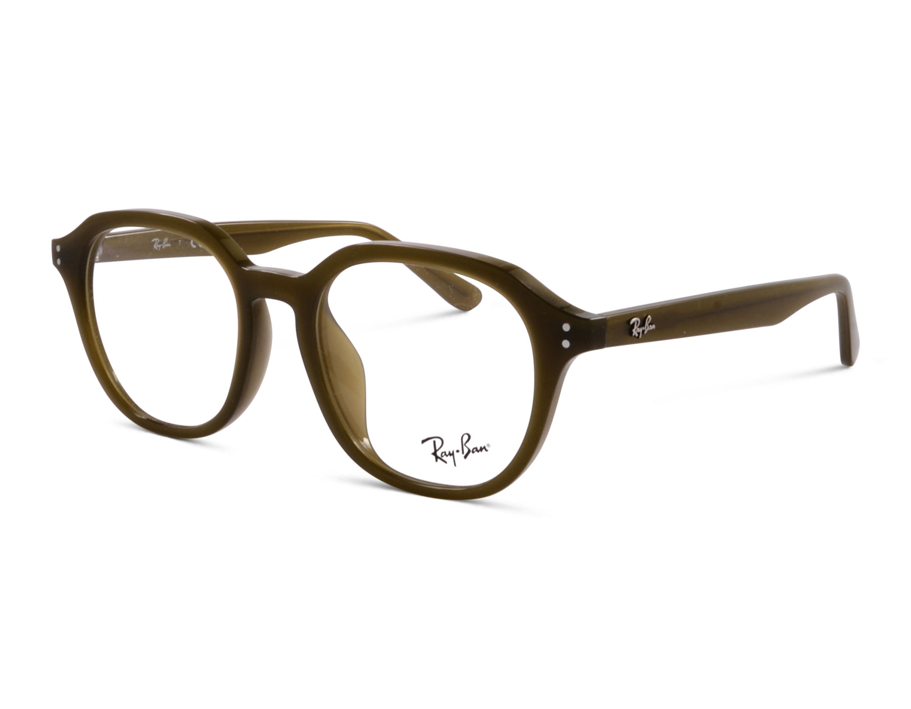 Ray-Ban RB7259D 8437 52 Olivgrün transparent