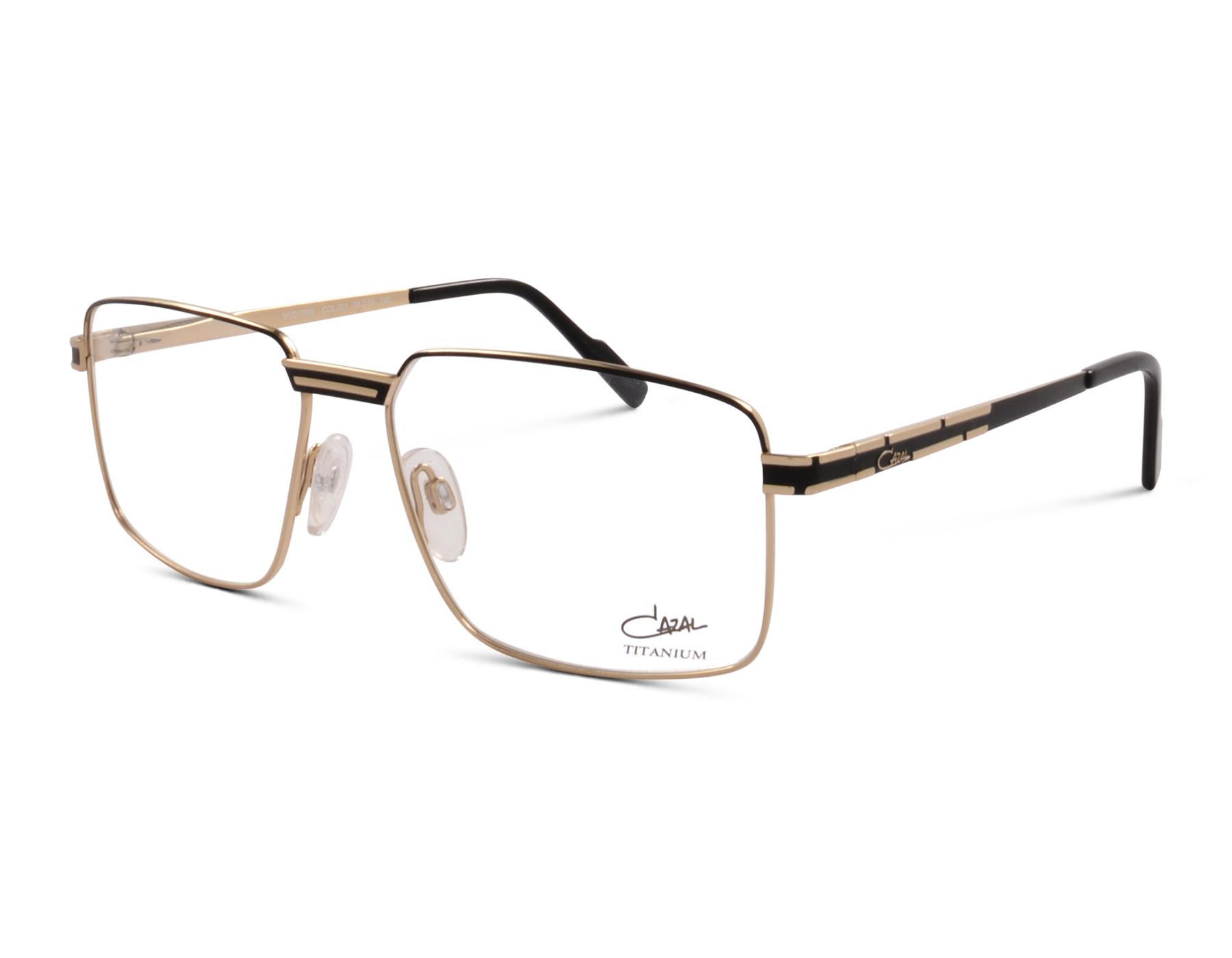 Cazal 7088 001 58 Schwarz/Gold