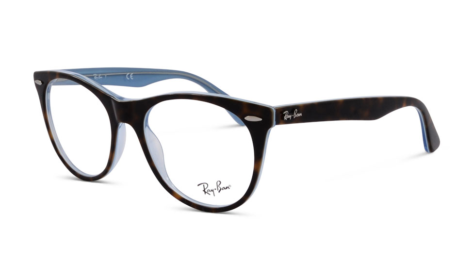 Ray-Ban RB2185-V 5883 52 Top Havana On Light Blue