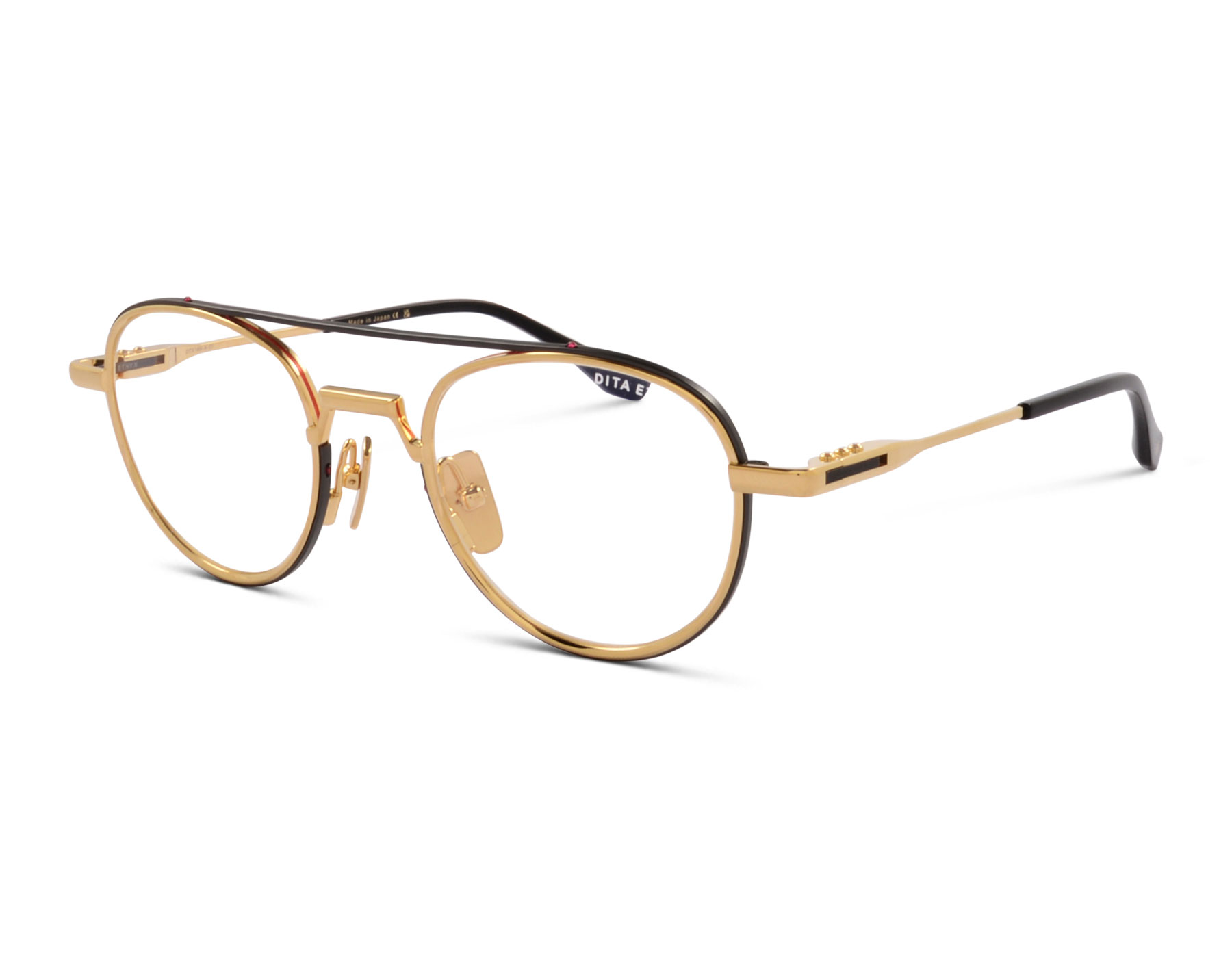 DITA ETHYX DTX189-A-01 49 Black Iron/Yellow Gold