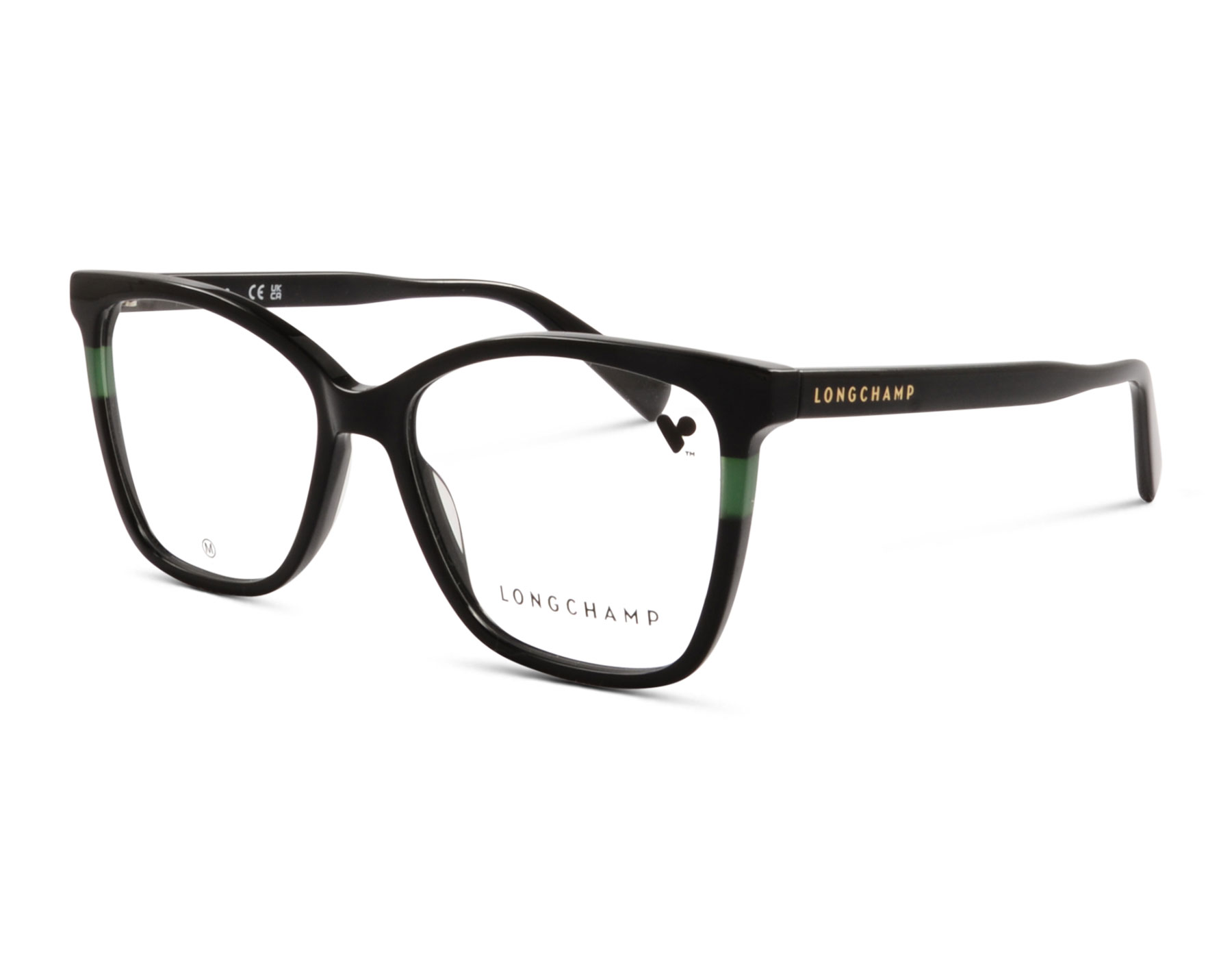 Longchamp LO2741 001 52 Schwarz / Grün