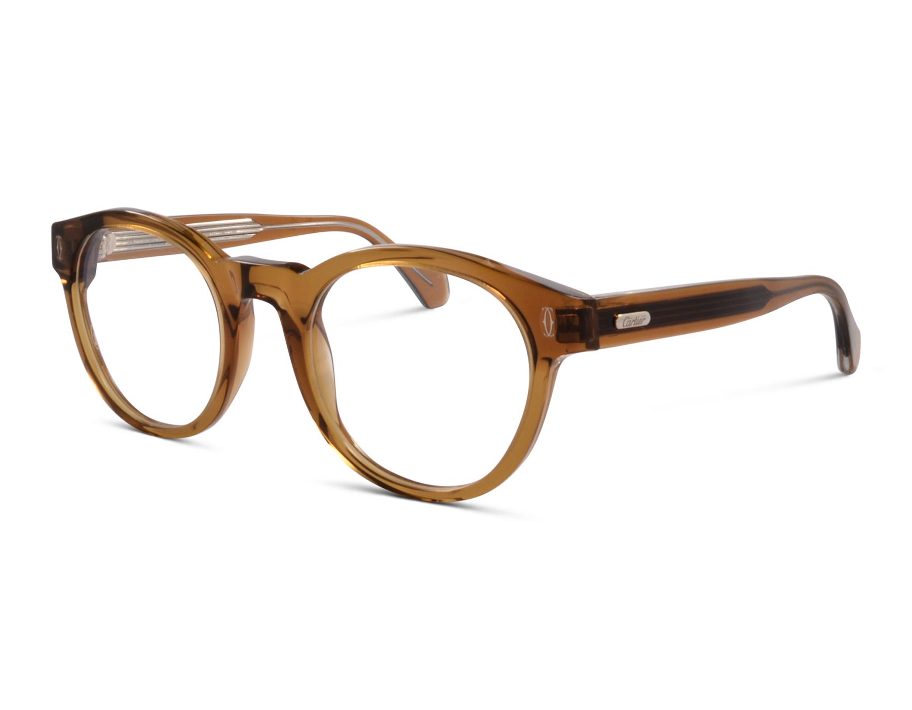 Cartier CT0341O 6 50 Braun Transparent