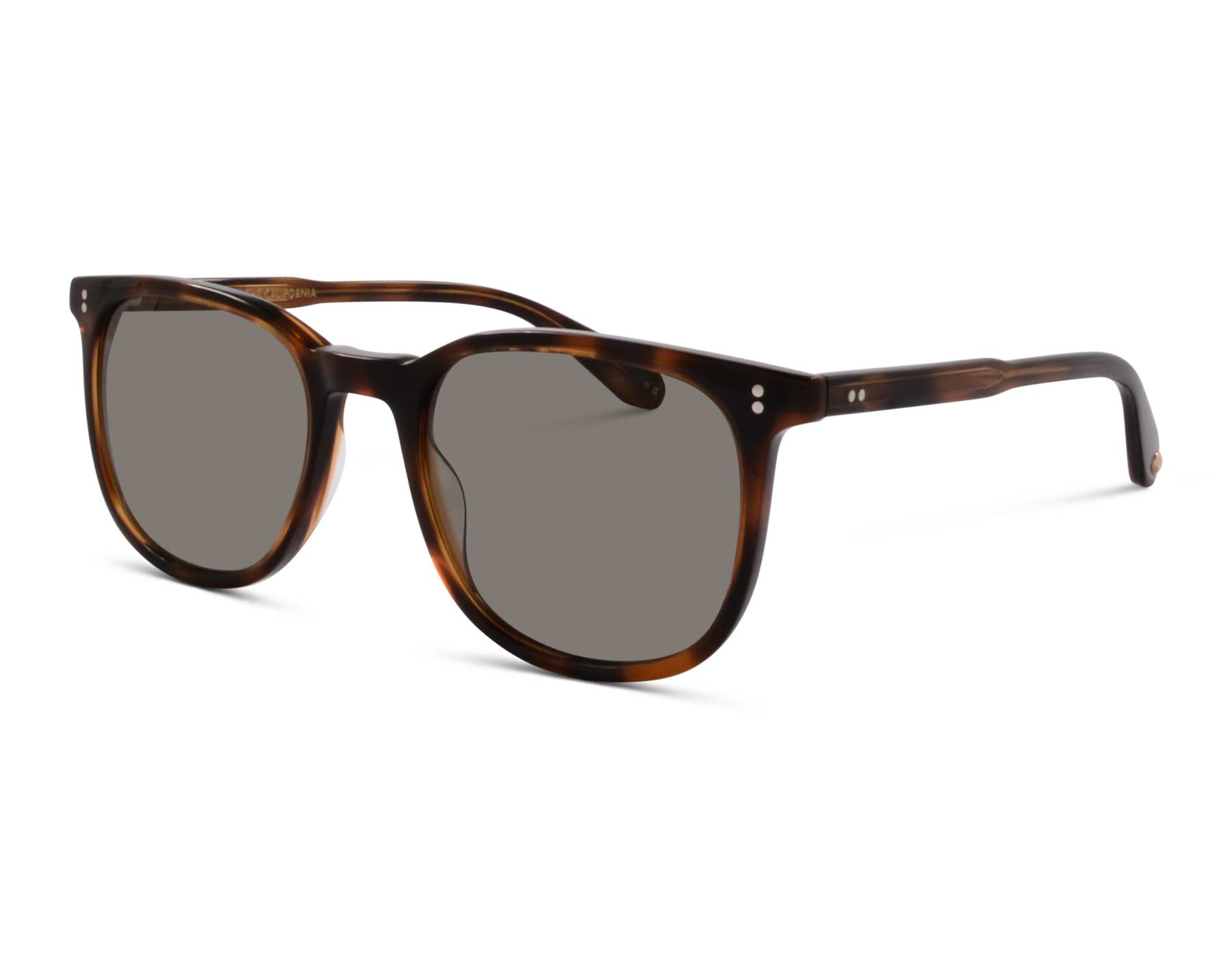 GARRETT LEIGHT BENTLEY SUN SPBRNSH/GRN 51 Spotted Brown Shell/Green