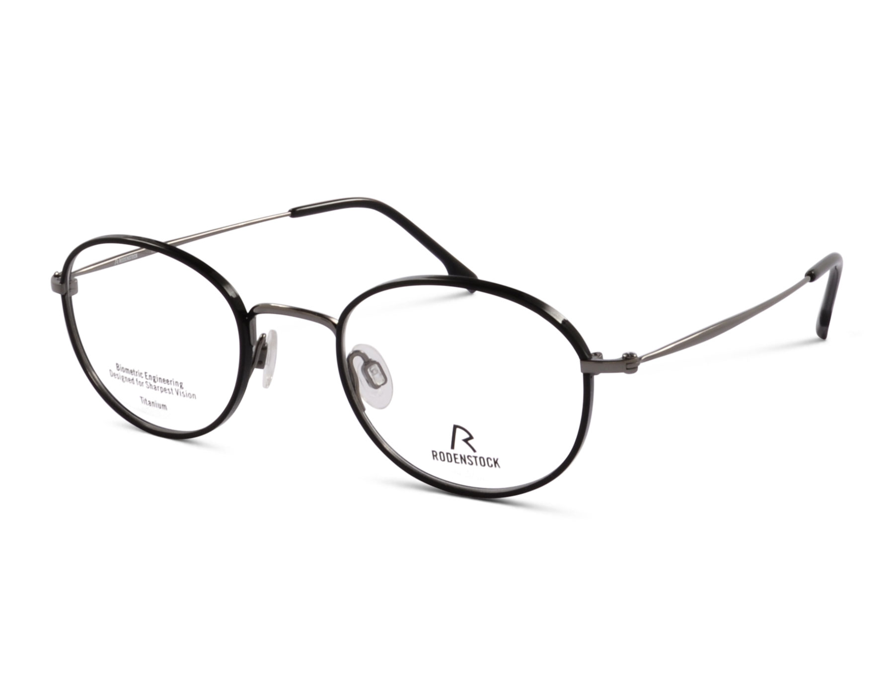 Rodenstock R 7158 A 47 Schwarz/Silber