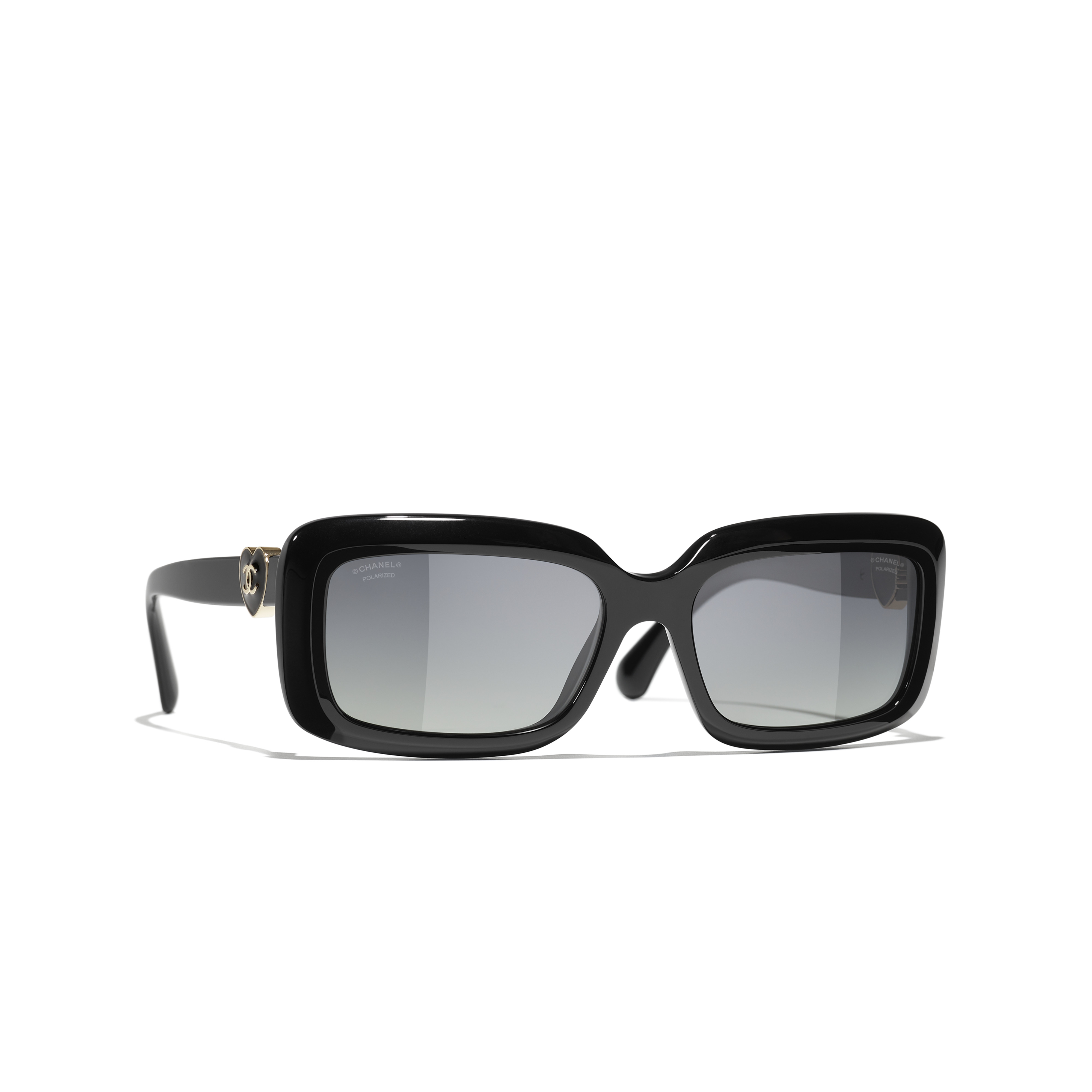 CHANEL Rechteckige Sonnenbrille