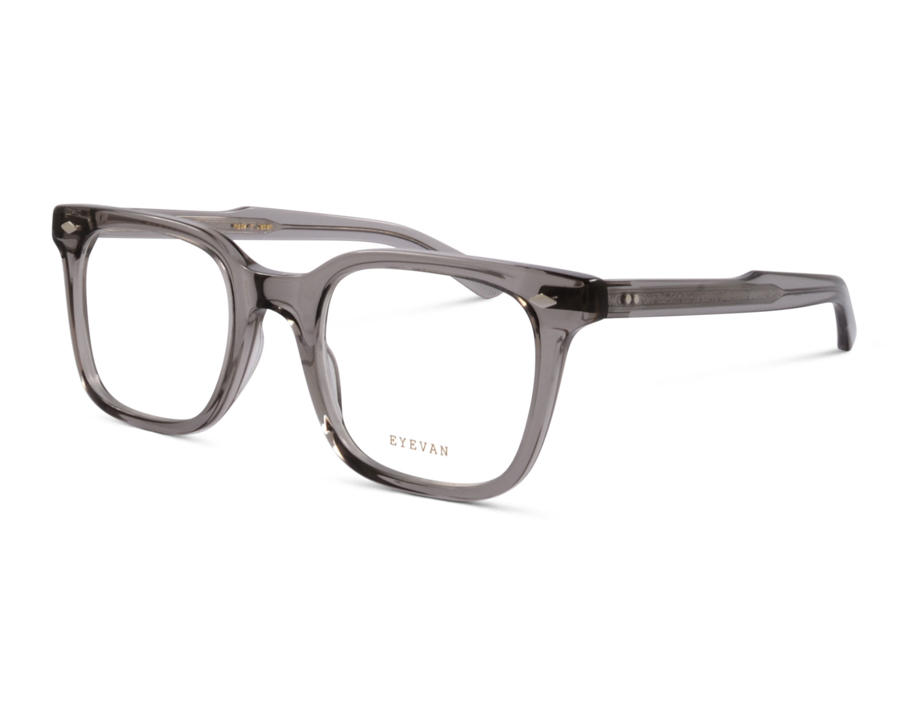 Eyevan MARKHAM-E SLGRY 49 Grau Transparent