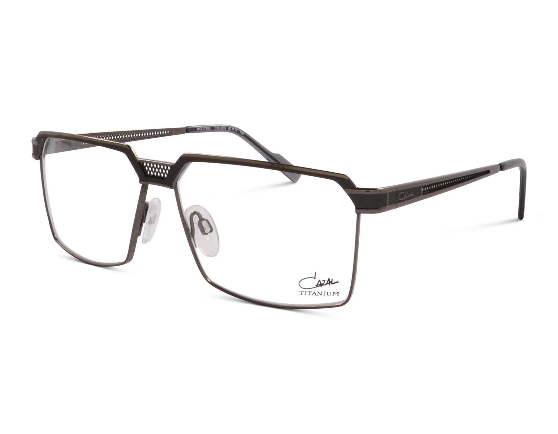 Cazal 7105 003 61 Grau Matt/Silber