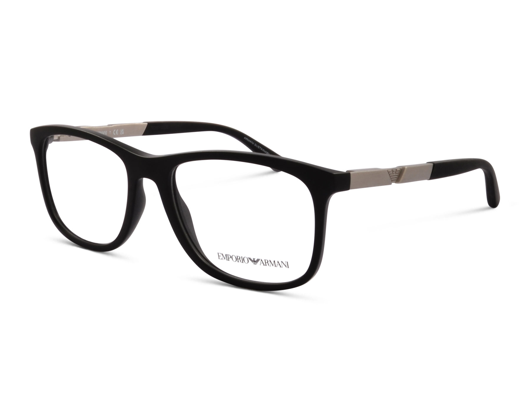 Emporio Armani EA 3247 5001 53 Schwarz matt