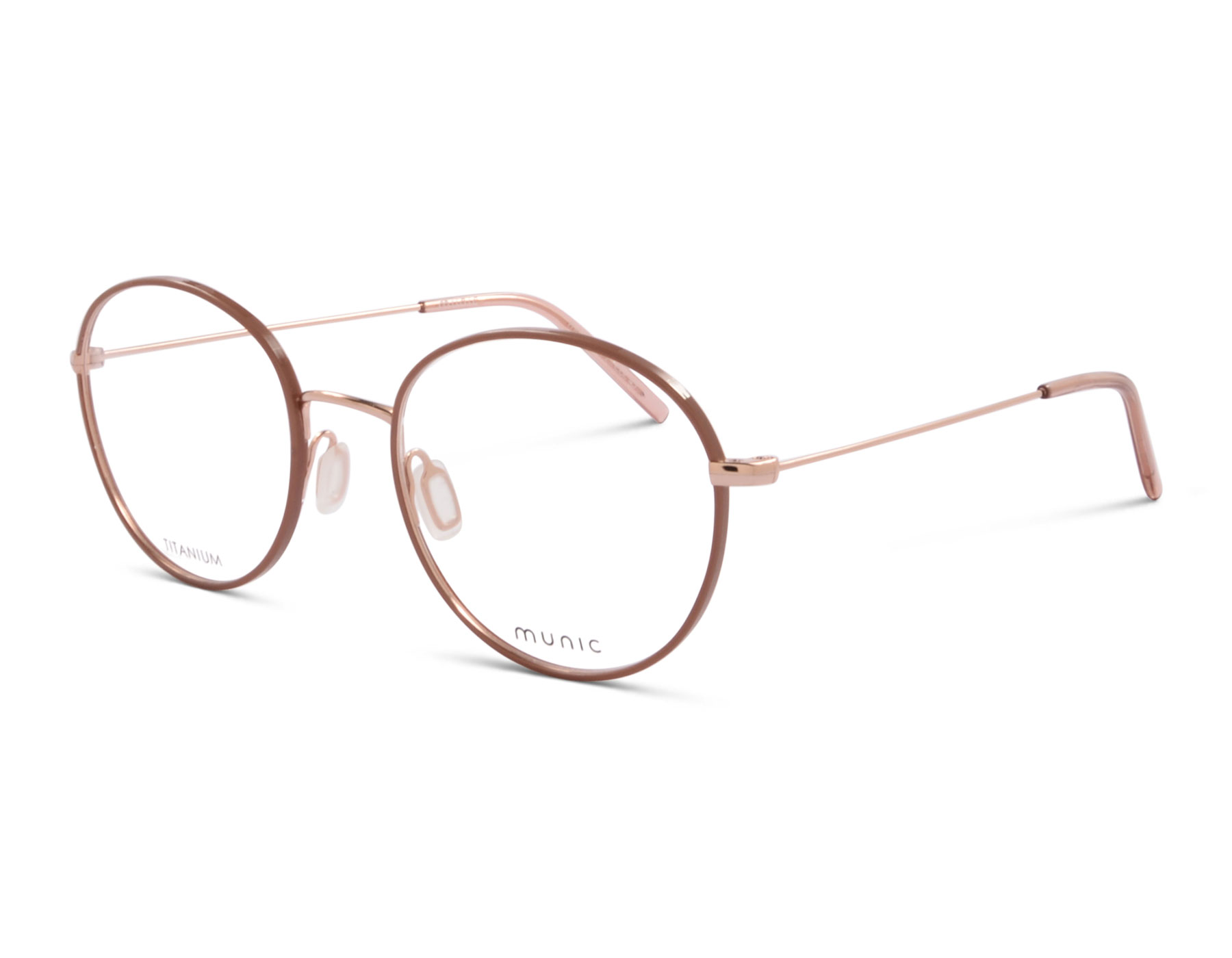 Munic Eyewear Mod 414-7 45 52 Gold/Braun