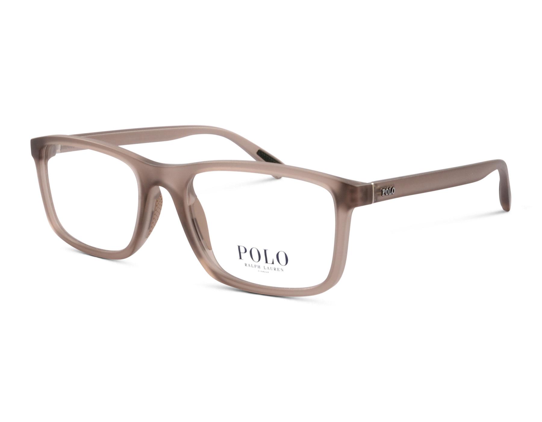Polo Ralph Lauren PH 2291U 6313 55 Matt braun transparent