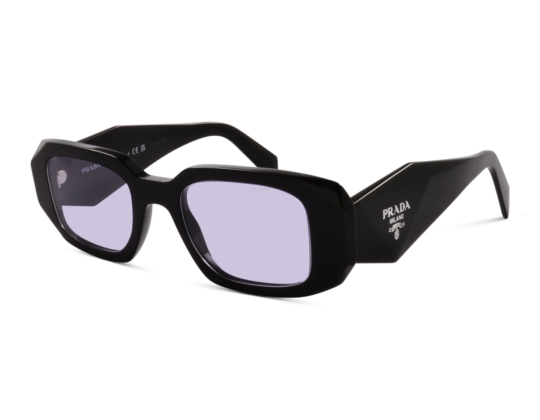 Prada SPR 17W 16K-40J 1N 49 Schwarz