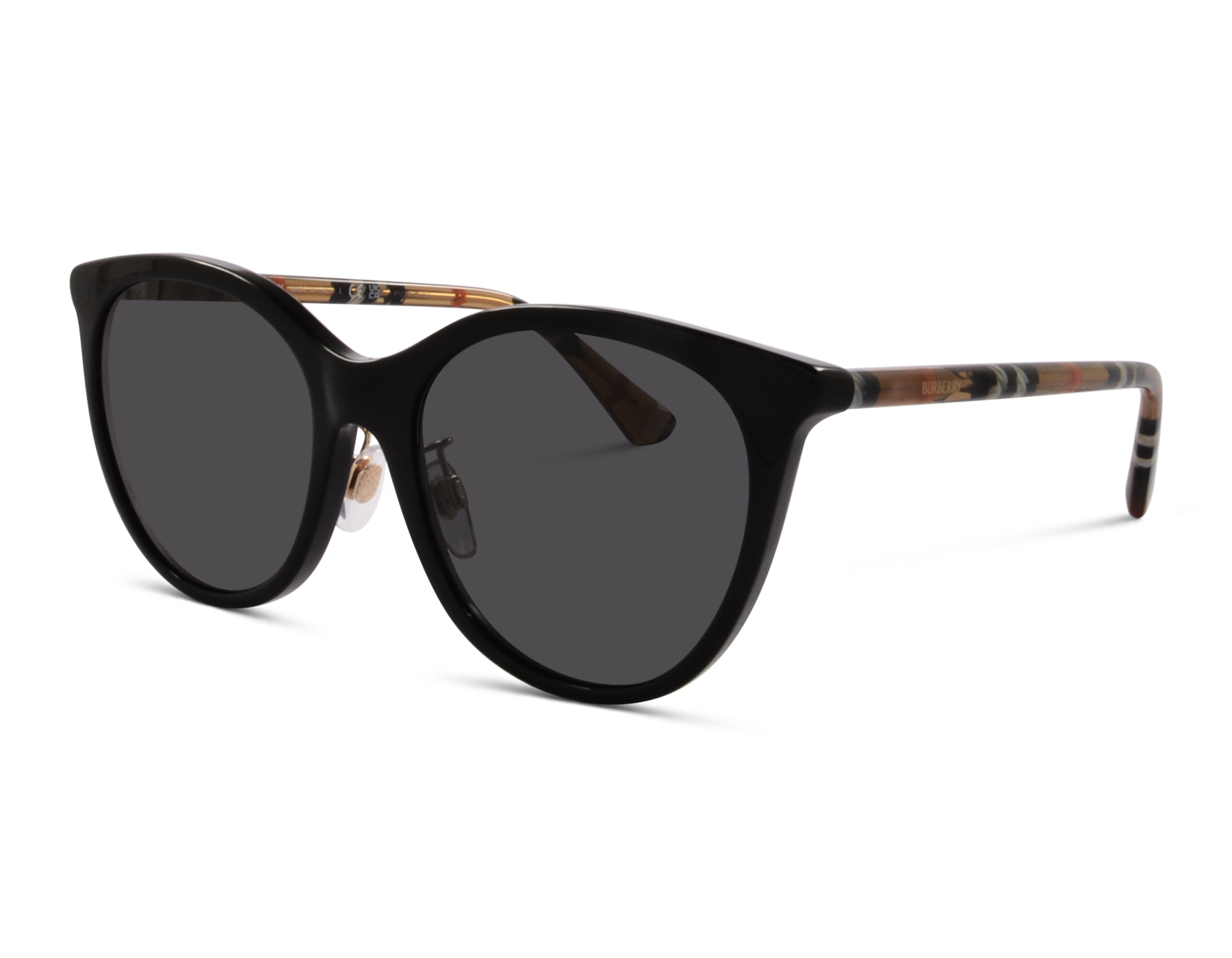 Burberry B4464-D 4161/87 56 Schwarz