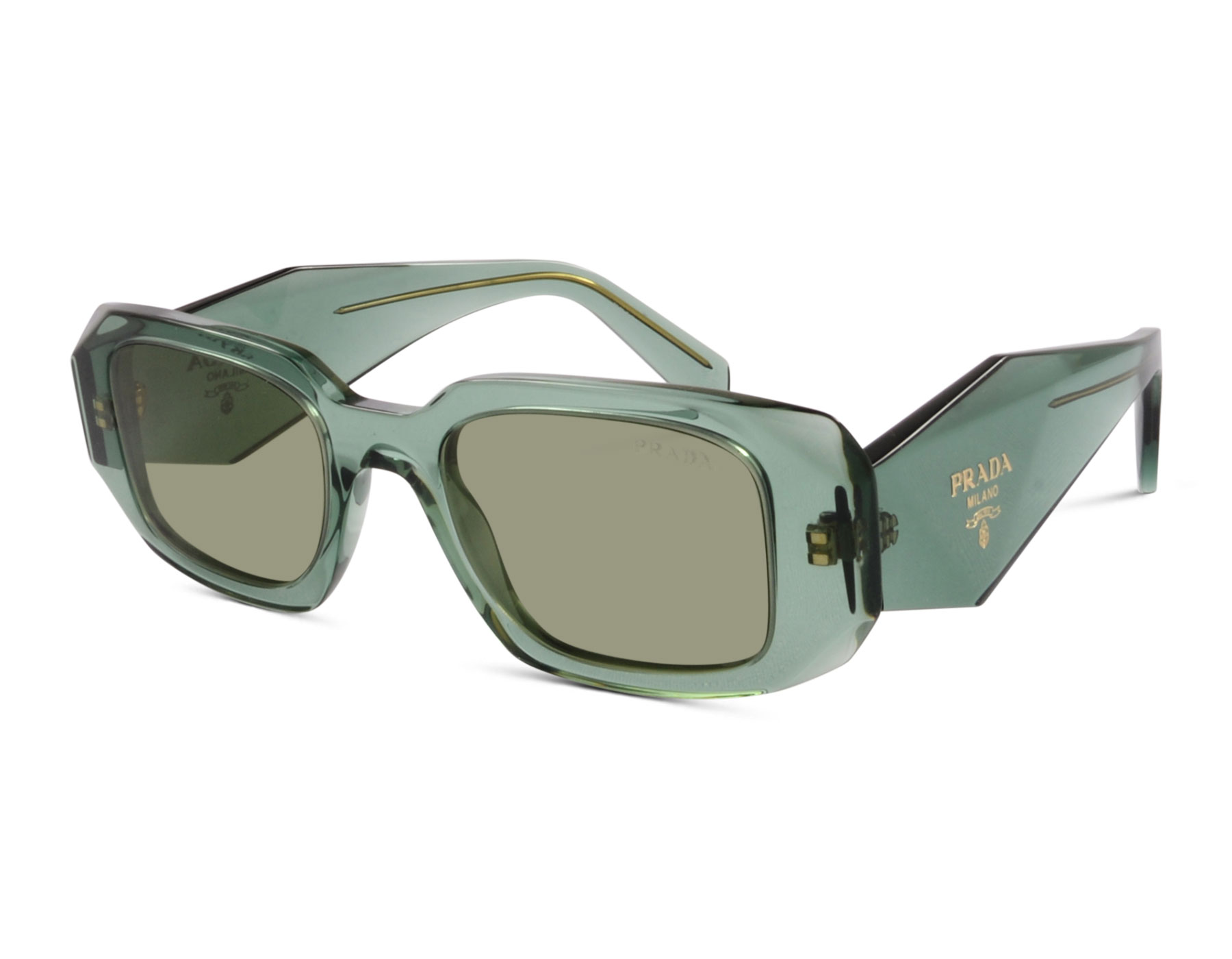 Prada SPR 17W 11R-1OE 2N 49 Transparent sage