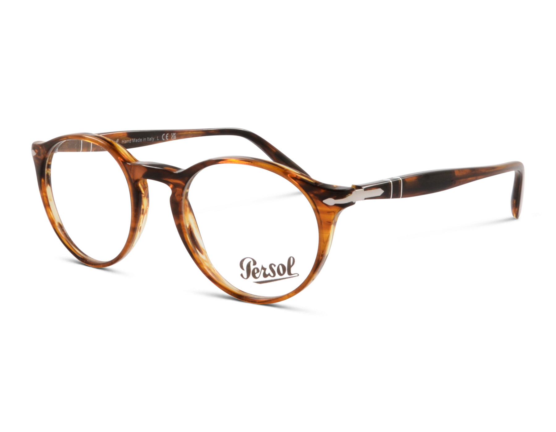 Persol P3092-V 9066 48 Braun Gestreift