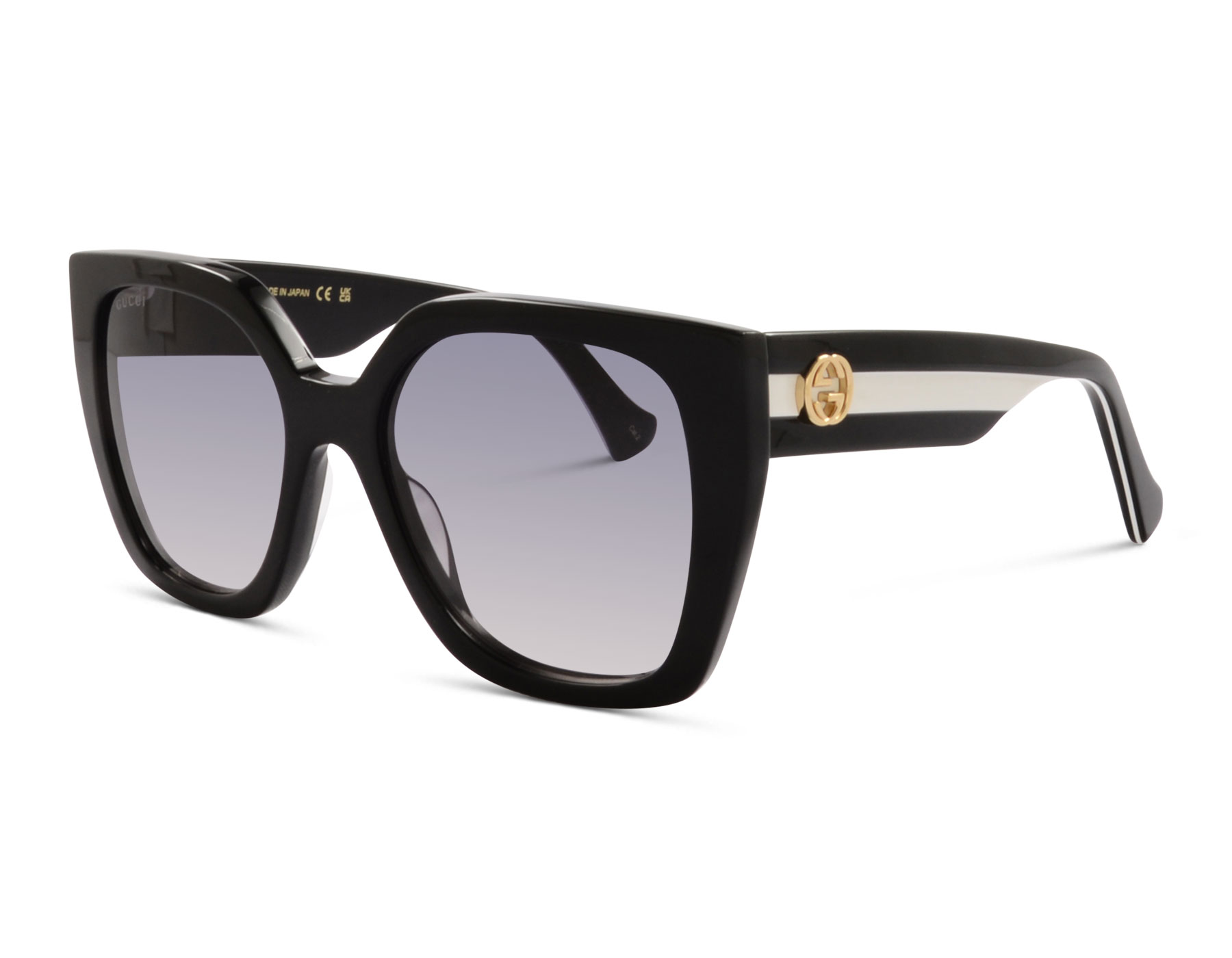 Gucci GG1300S 4 55 Schwarz/Weiß