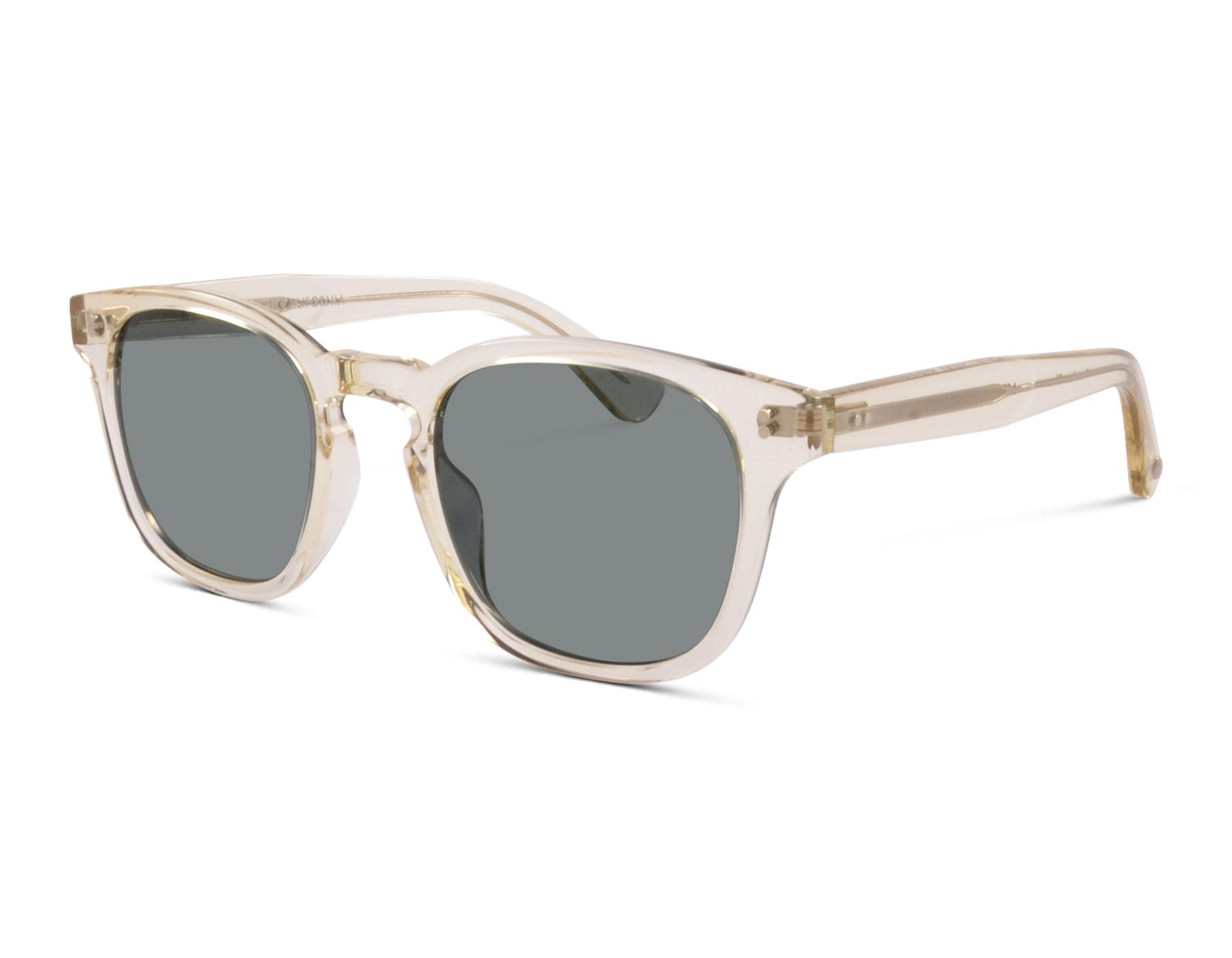 GARRETT LEIGHT ACE II SUN 49 Pure Glass/Semi-Flat Pure Blue Smoke