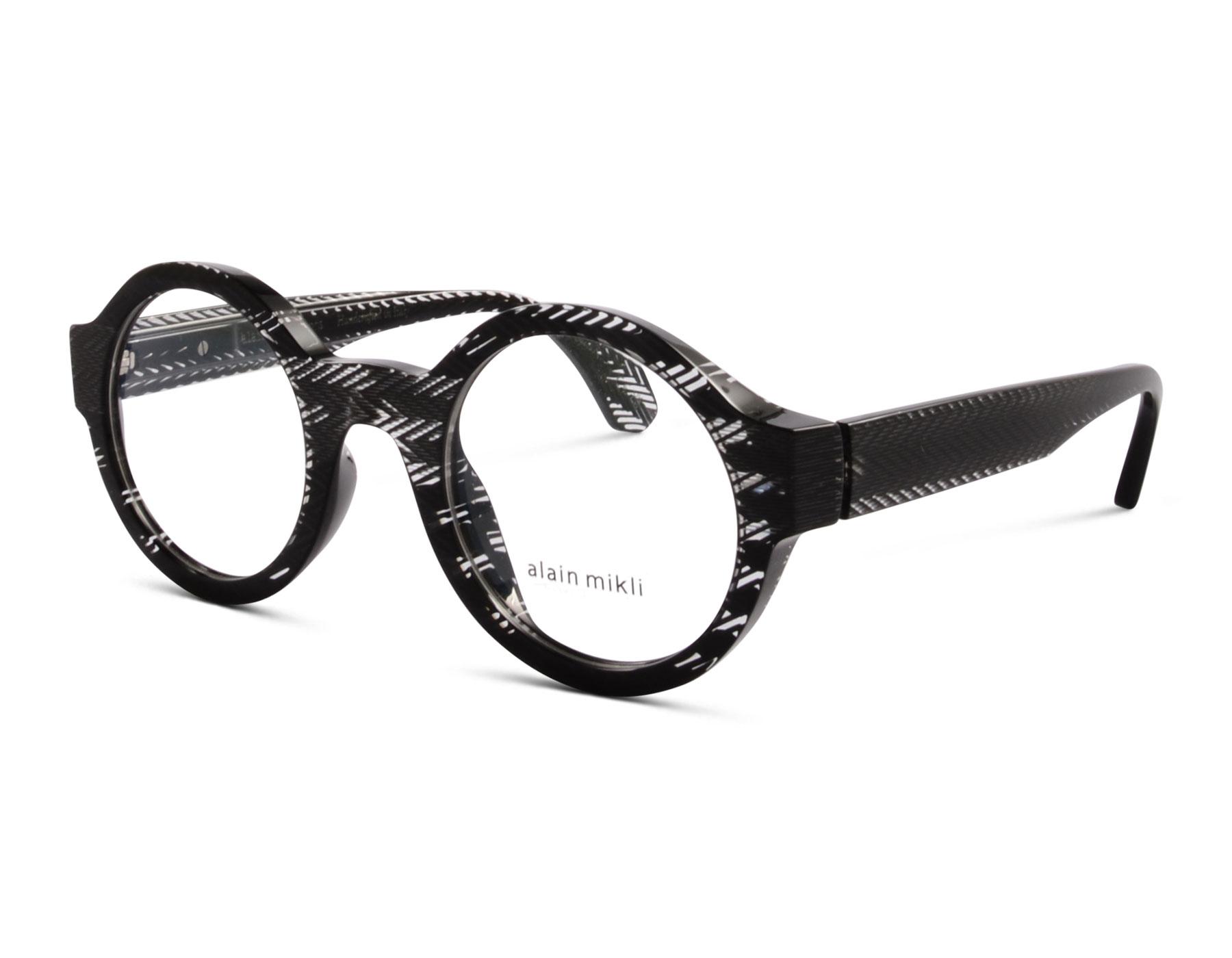 Alain Mikli A03509X 1119 48 Schwarz/Transparent
