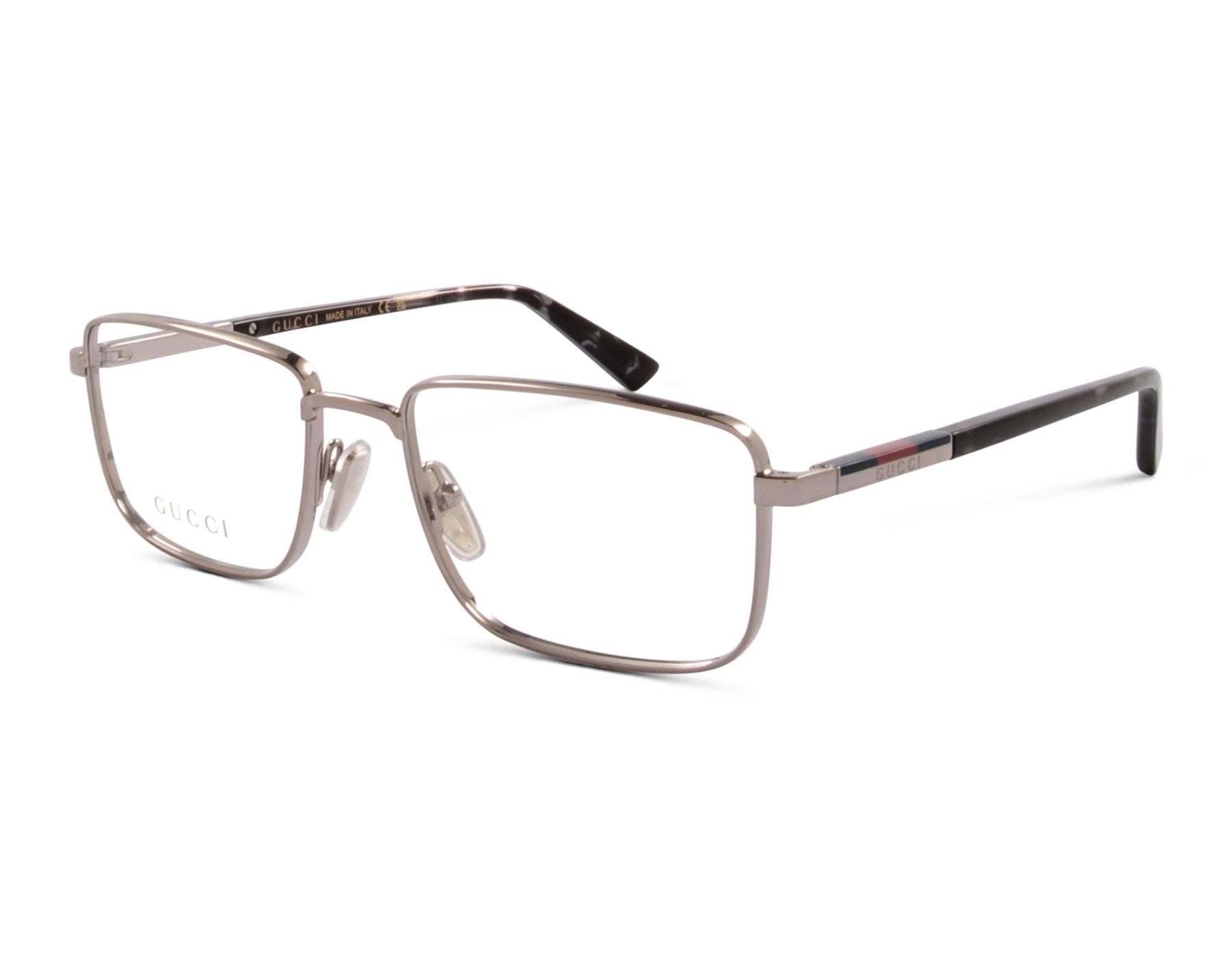 Gucci GG1964O 003 55 Silber/Schwarz