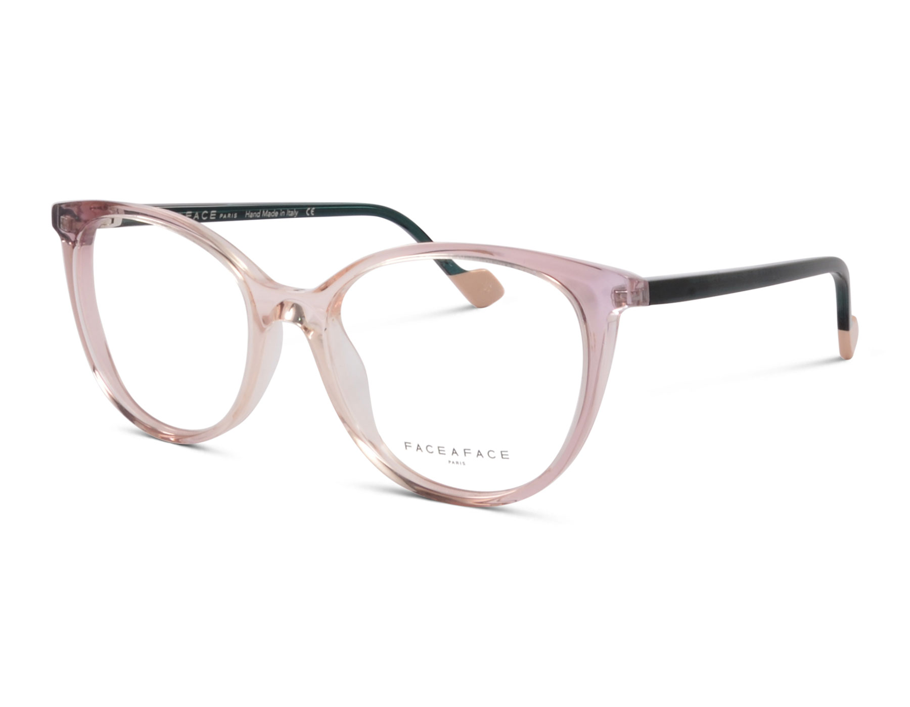FACE A FACE NORMA 2 8001 53 Rosa Transparent/Grün