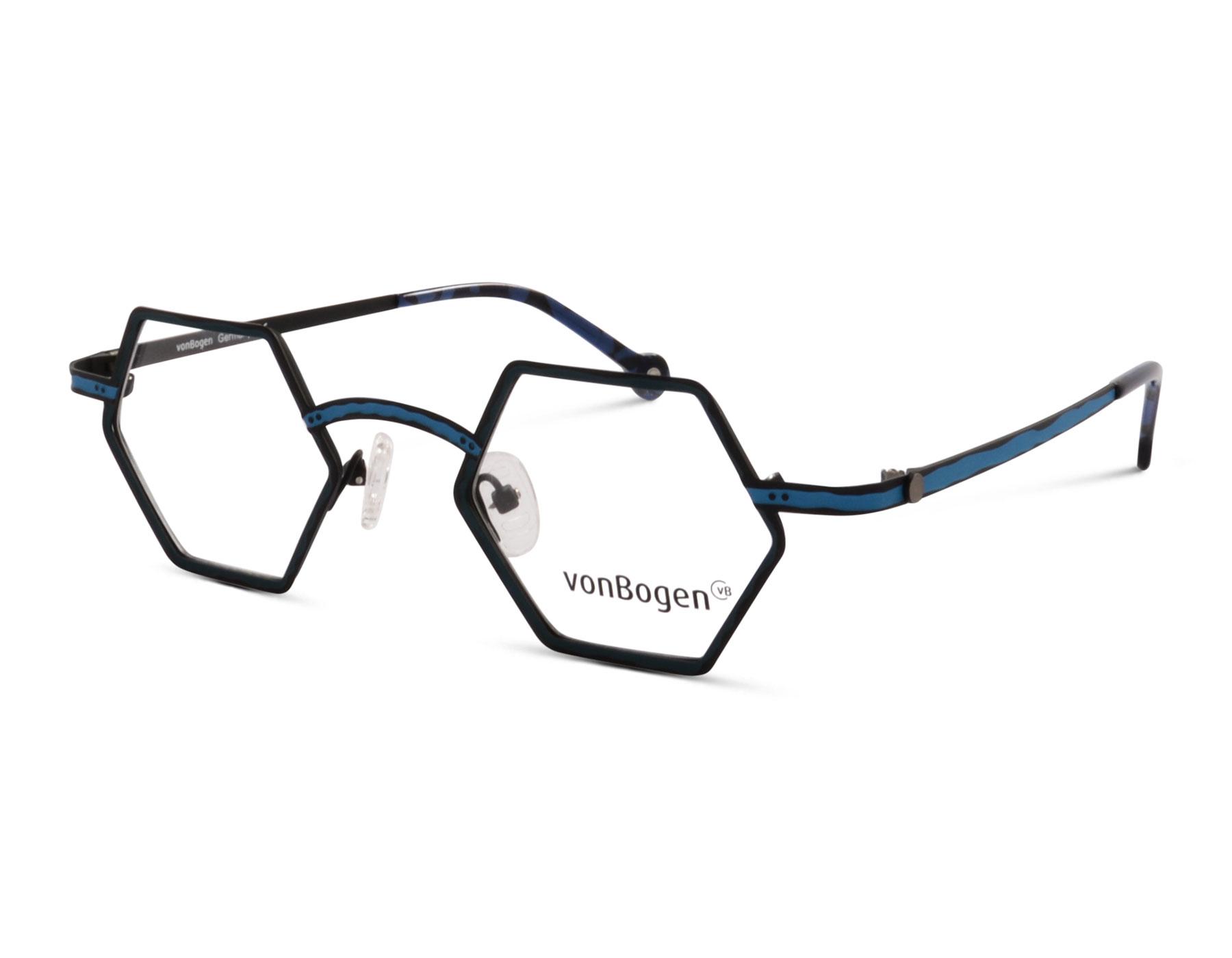 vonBogen 1581 C03 45 Schwarz/Blau/Grün