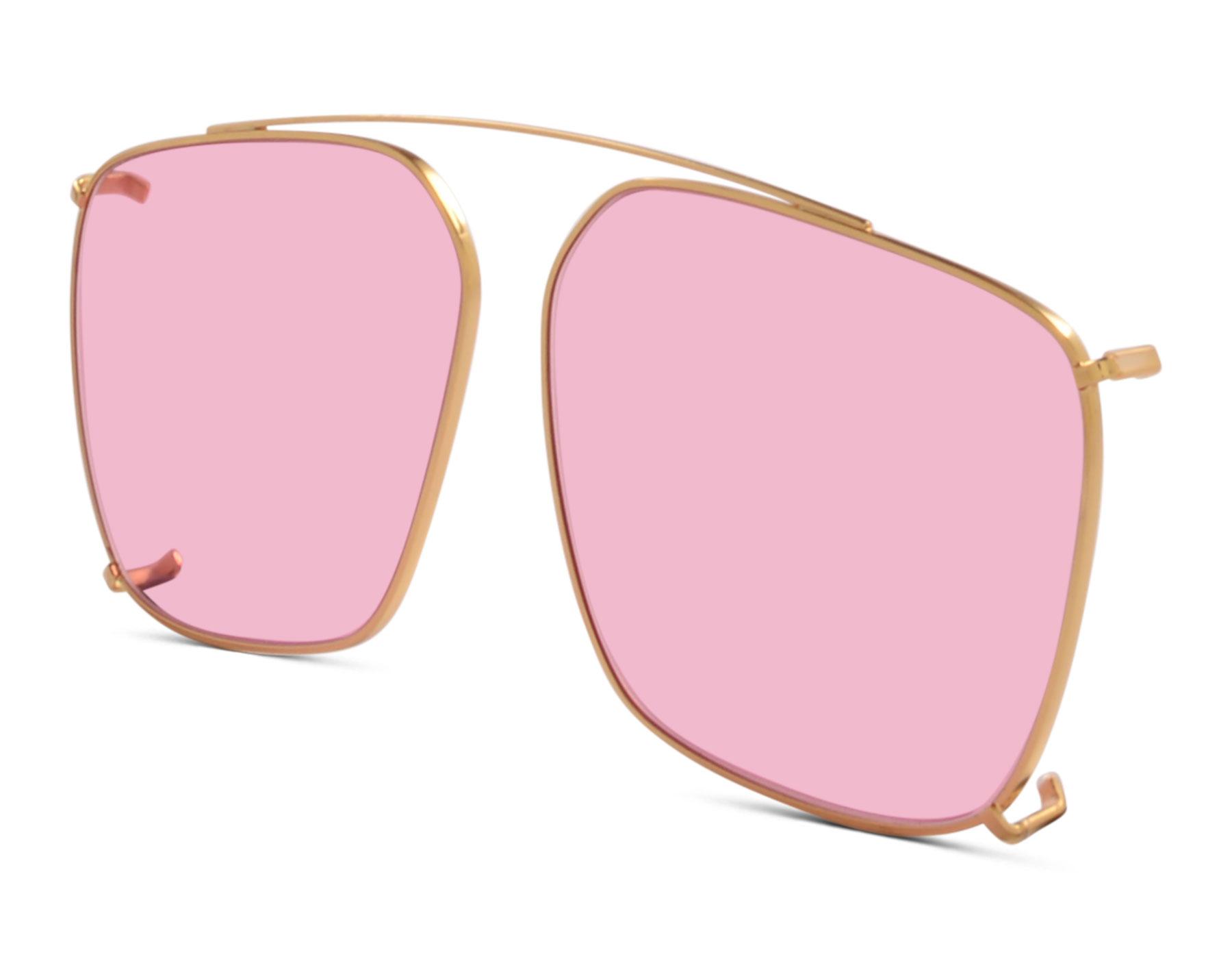Kador Clip-On Big 1 Gold/Pink
