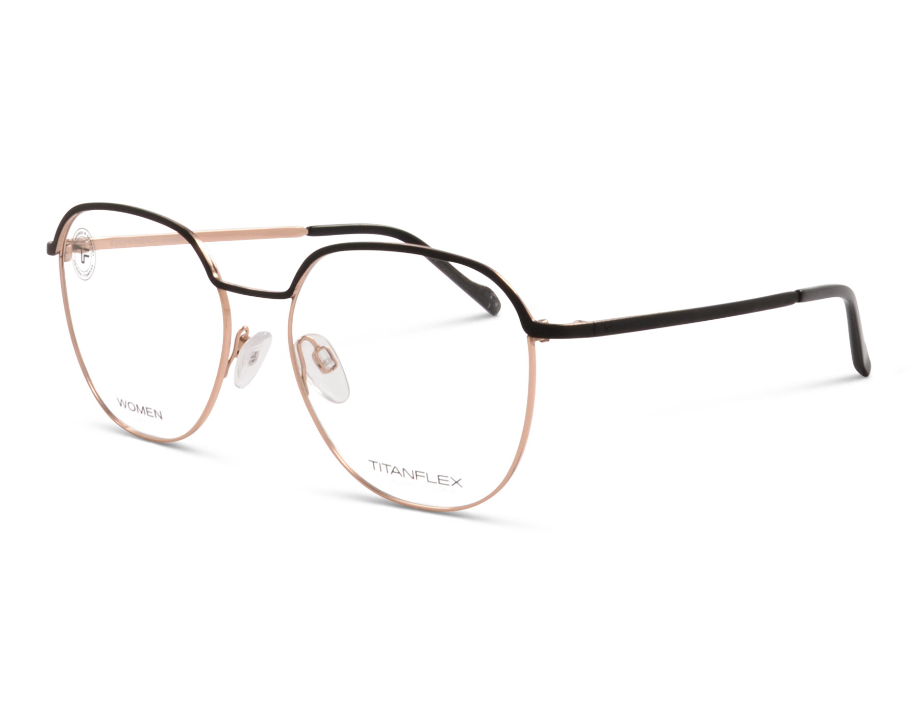 TITANflex Woman 826020 12 53 Schwarz/Roségoldfarben