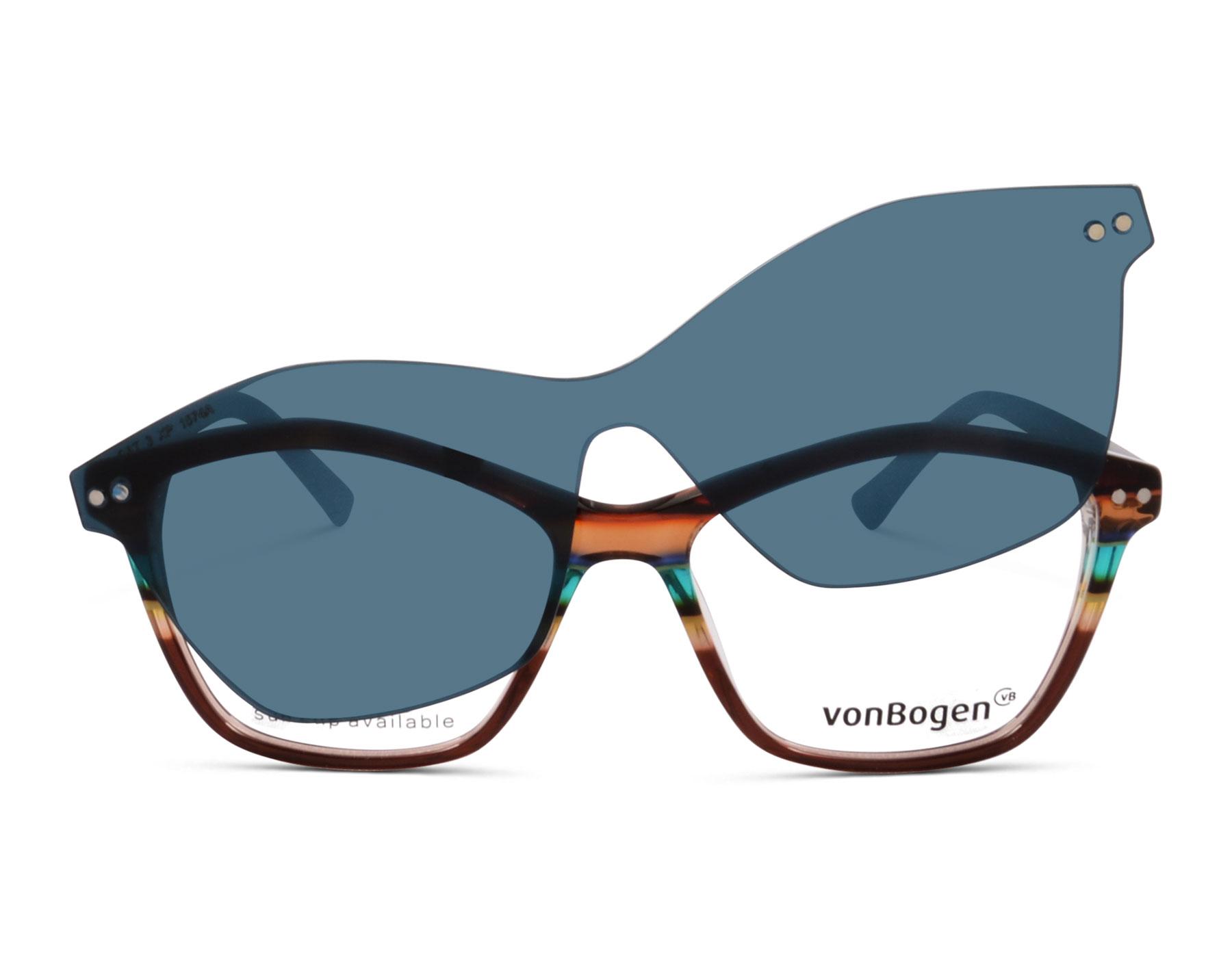 vonBogen XP1574A C06 53 Braun/Rot inkl. Sonnenclip