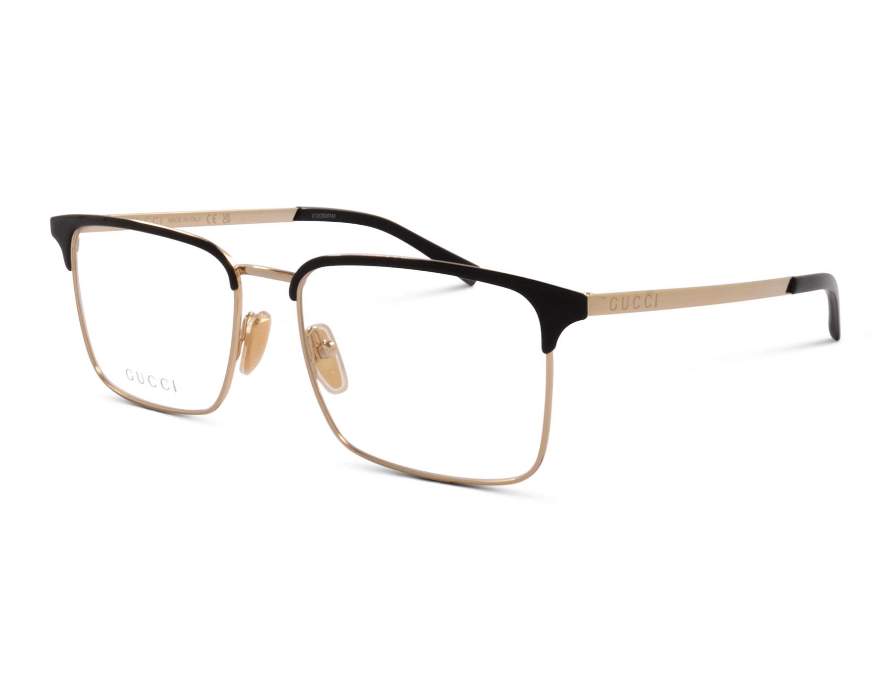 Gucci GG2136O 004 58 Schwarz/Gold